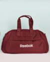 ساک ورزشی ساده ریباک - زرشکی - رو به رو