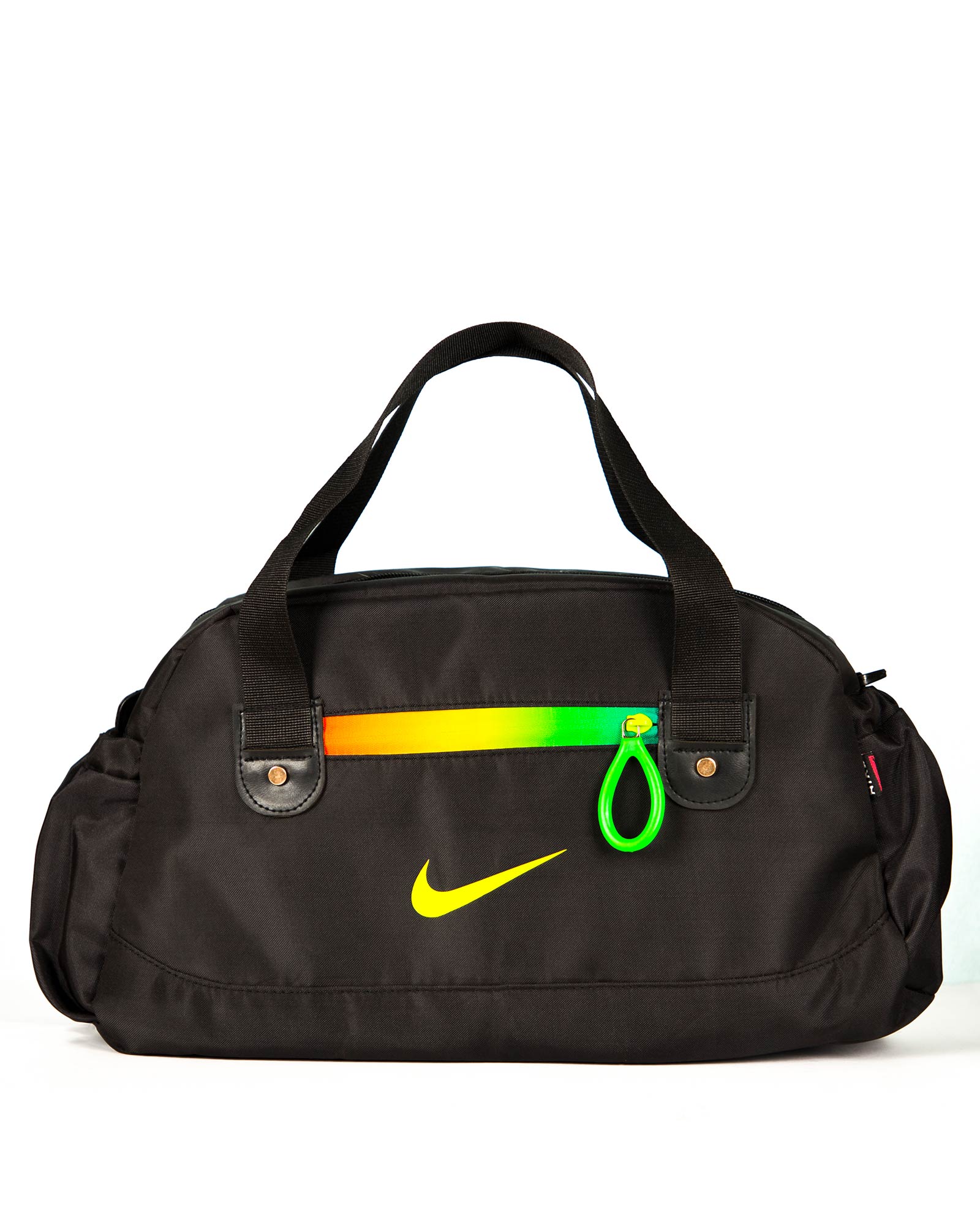 ساک ورزشی طرح نایک - مشکی - رو به رو