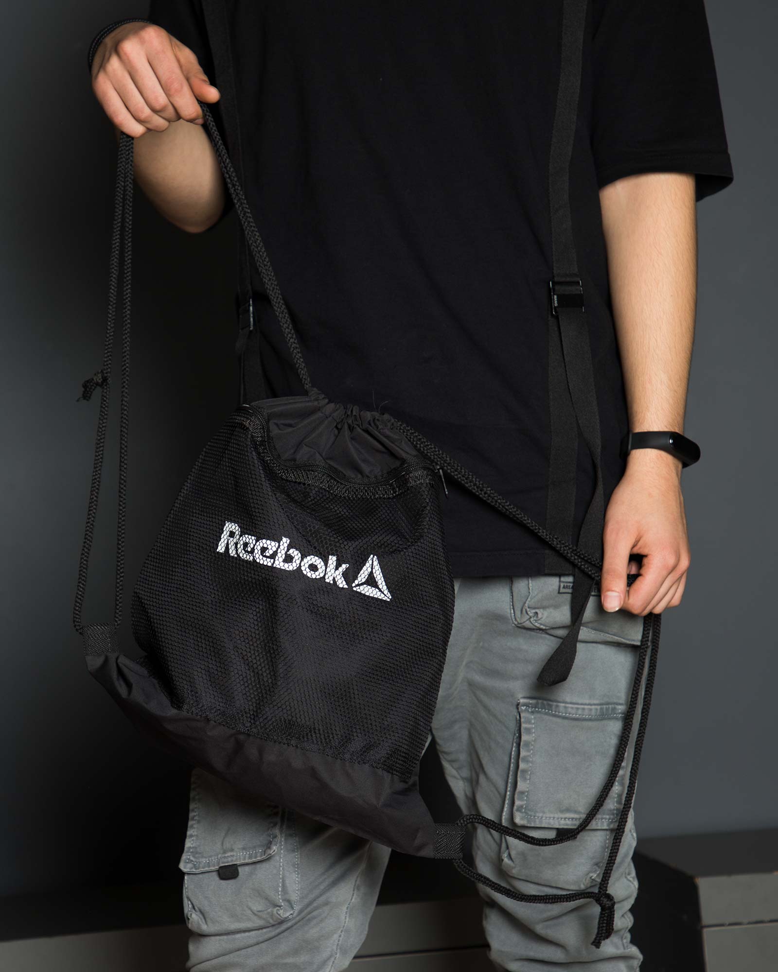 شوزبگ طرح ریباک-مشکی-محیطی