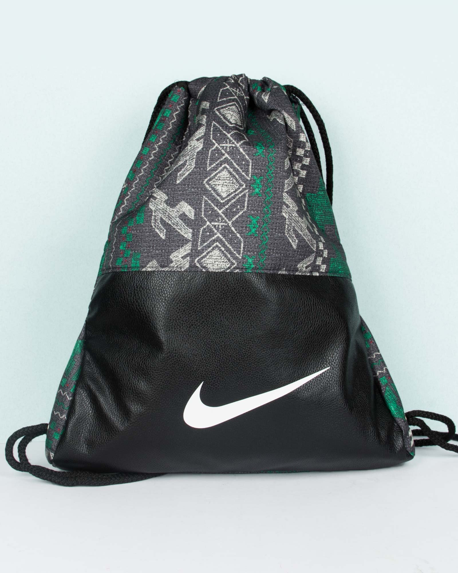 کوله شوزبگ طرح‌دار نایک - ملانژ پررنگ - نیمه چرم (مصنوعی)