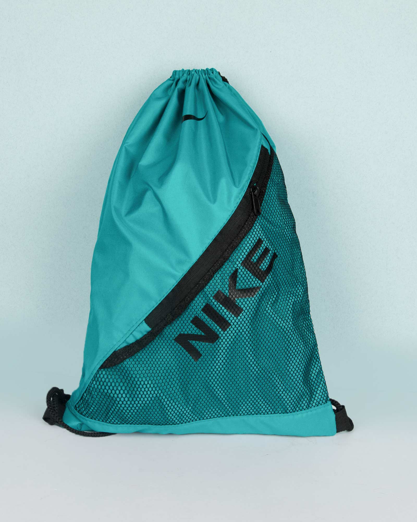 کیف اسپرت طرح نایکی-سبزآبی-روبه رو