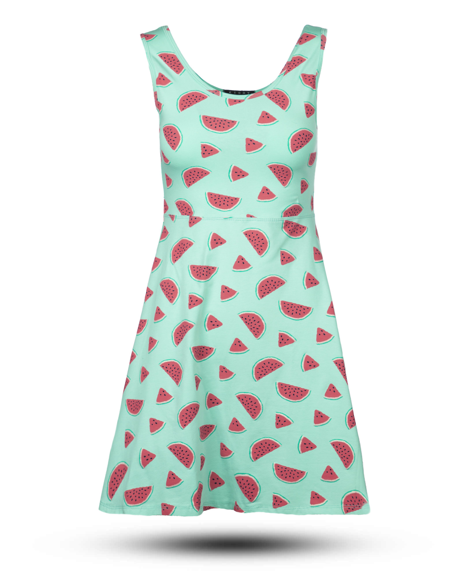 پیراهن دخترانه طرح هندوانه 1114