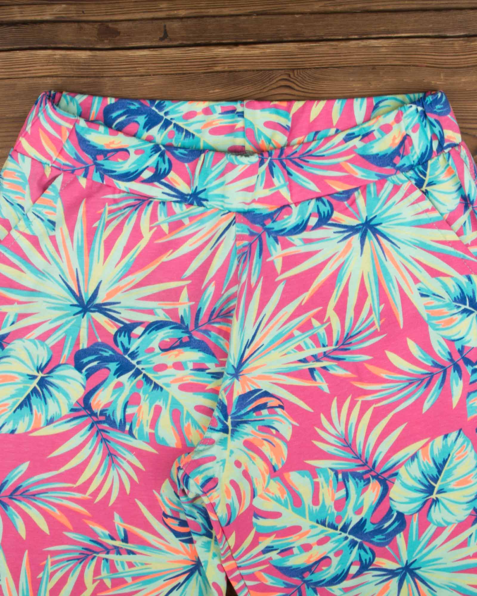 ست بلوز شلوار طرح دار زنانه- ارغوانی روشن - بالاتنه