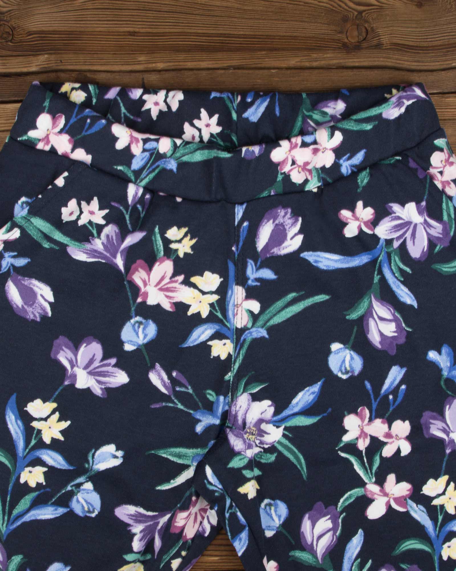 ست بلوز شلوار طرح دار زنانه- سرمه ای - بالاتنه