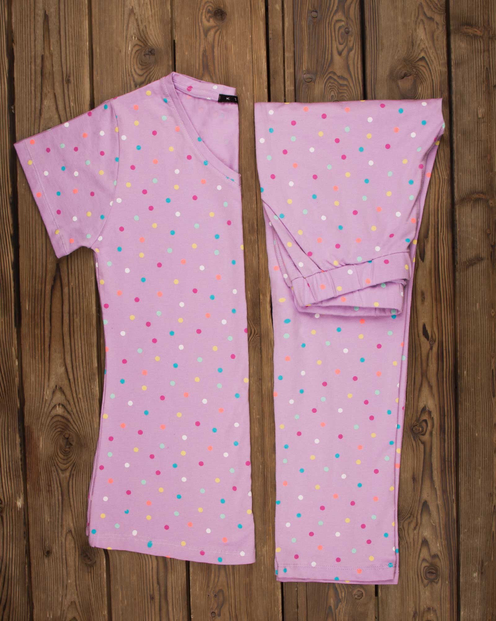 ست بلوز شلوار طرح دار زنانه- یایس کدر - محیطی