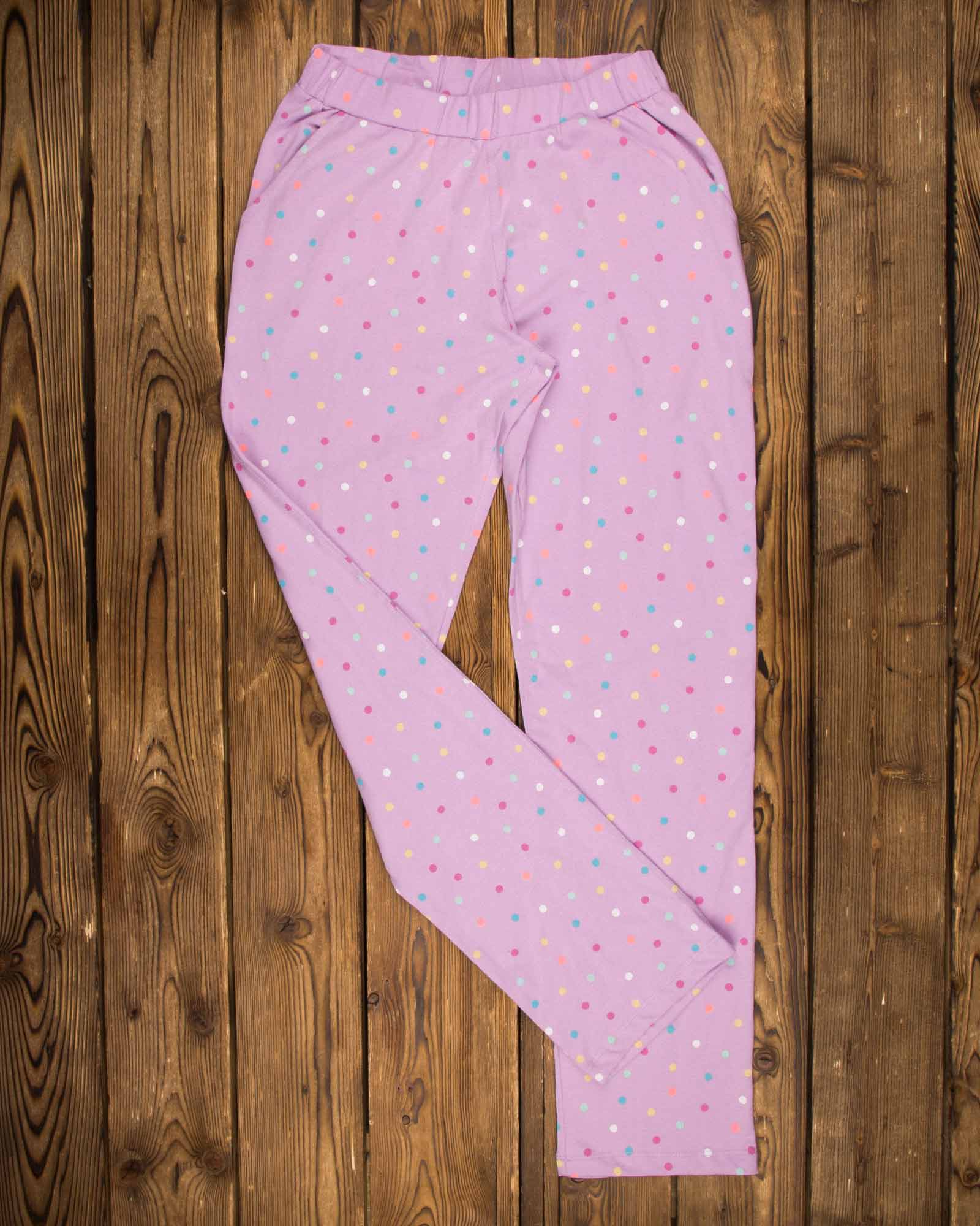 شلوار طرح دار زنانه - یاسی کدر - روبه-رو