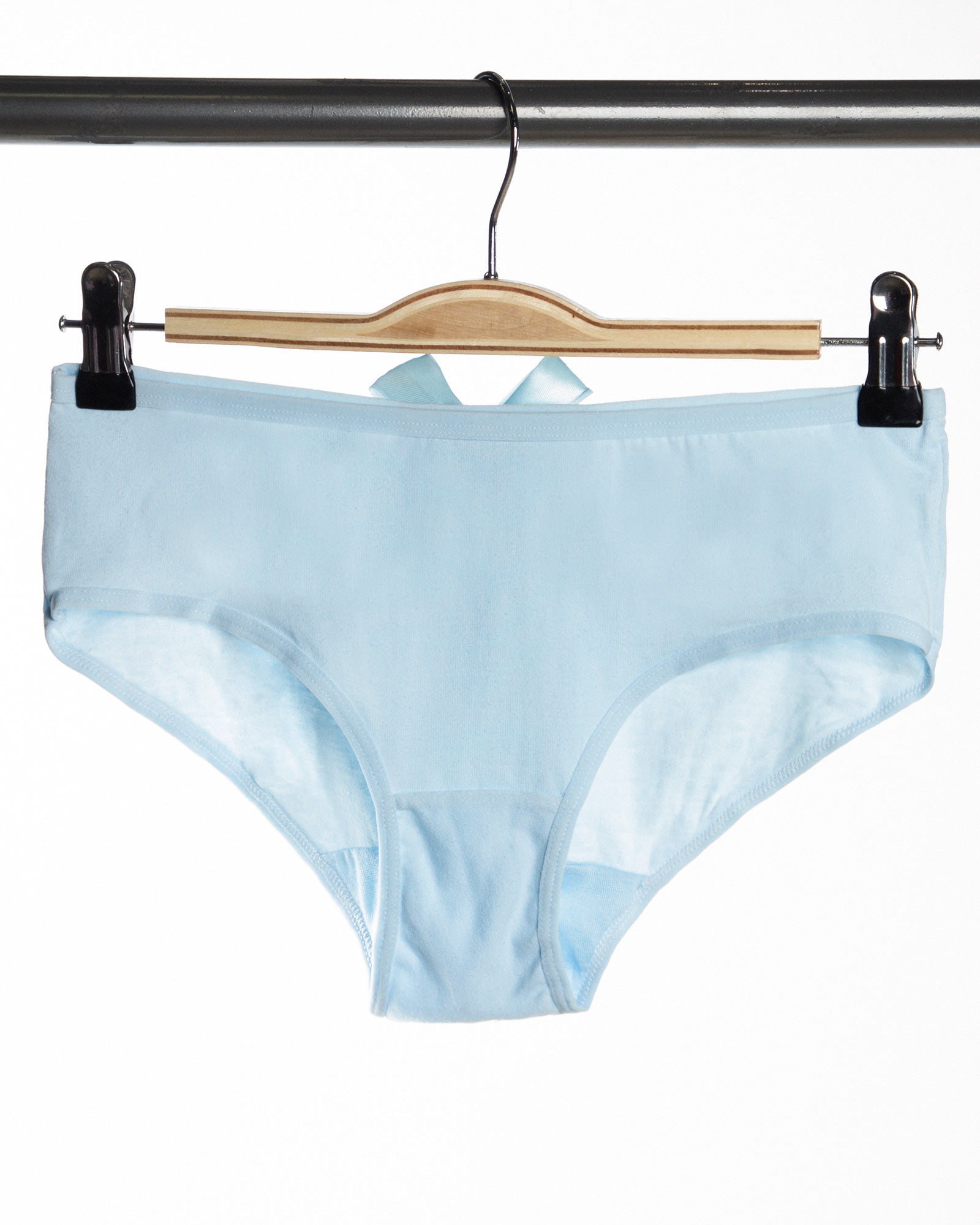 شورت اسلیپ زنانه- آبی آسمانی- روبه-رو