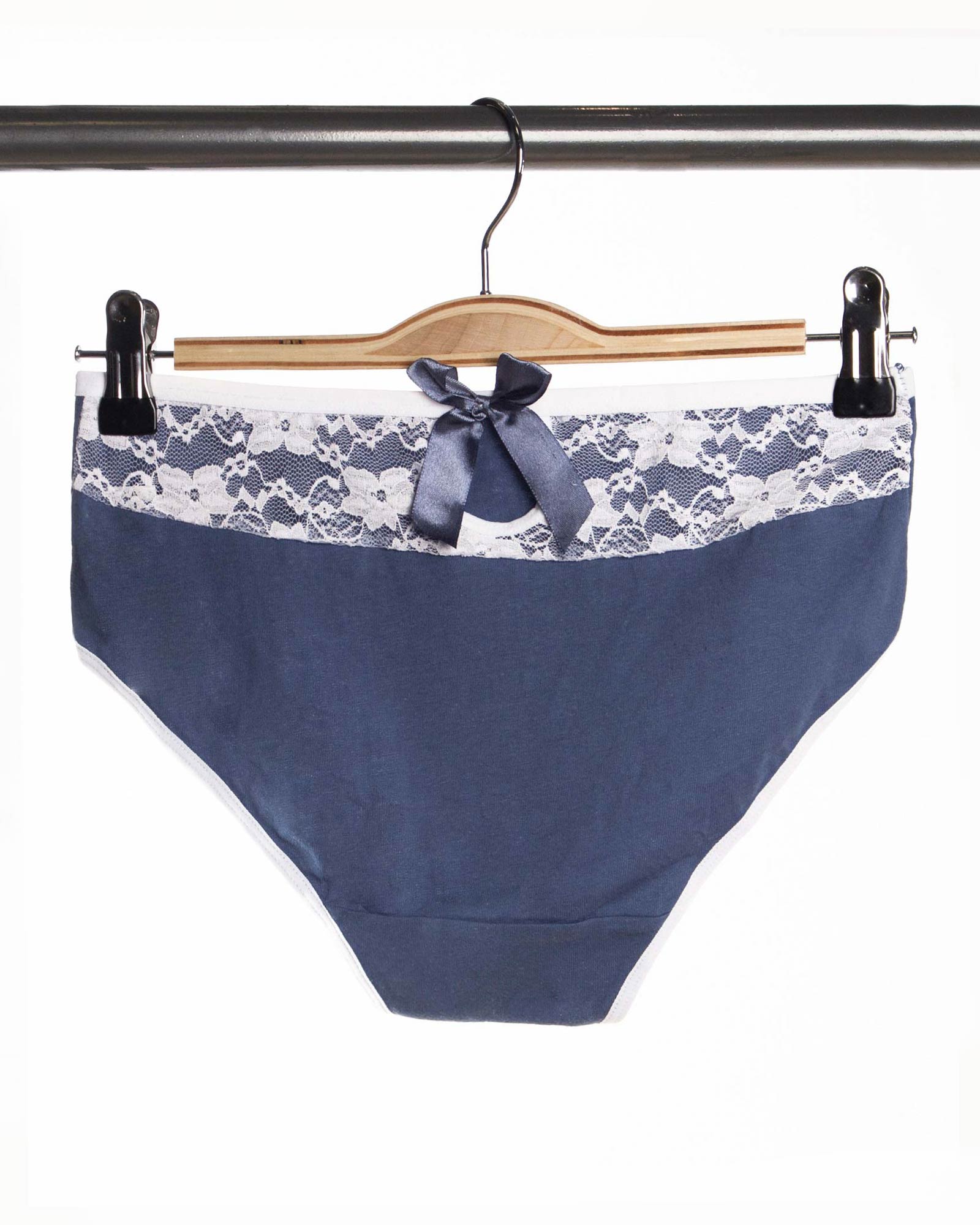 شورت زنانه ساده - سربی تیره-روبه-رو