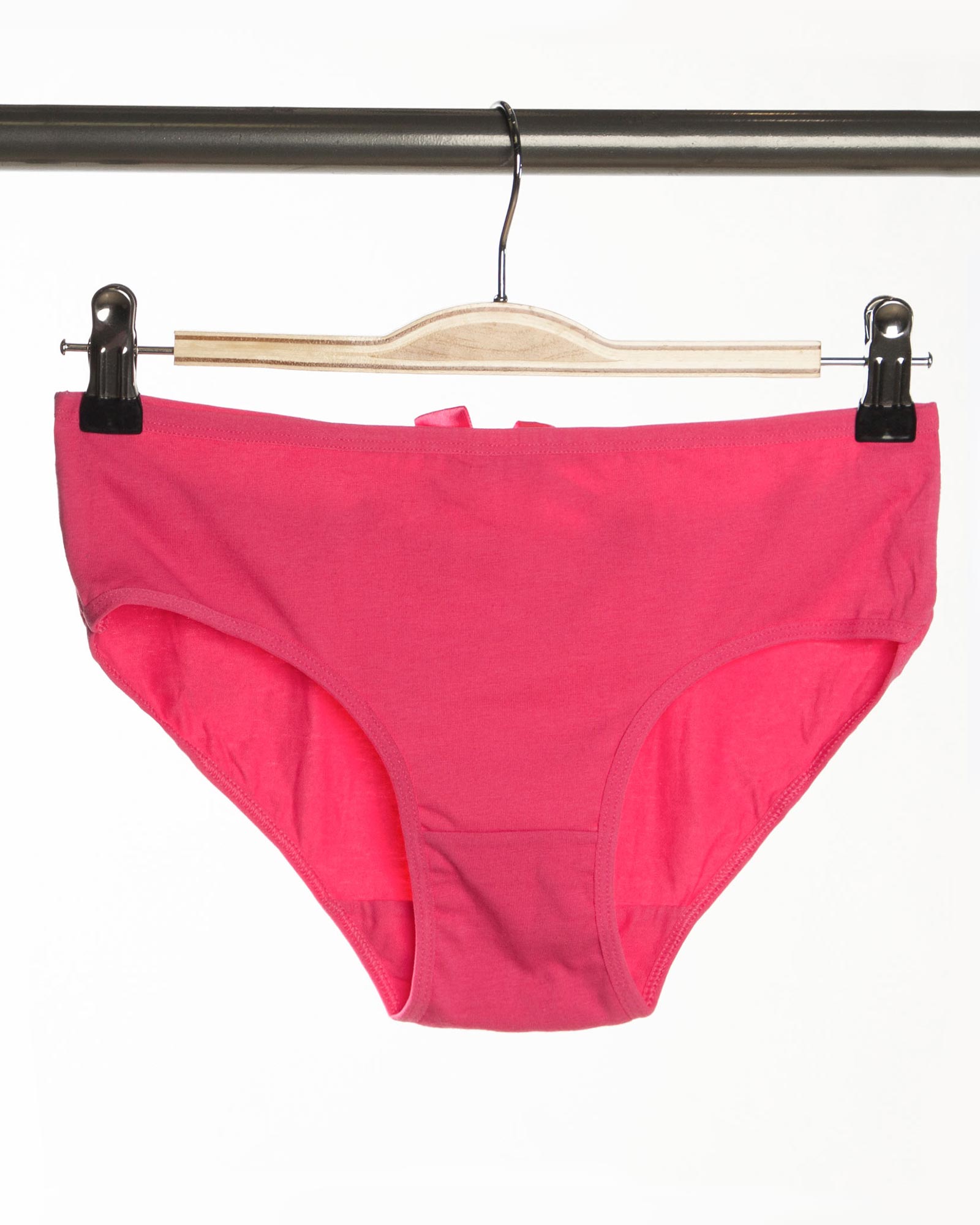 شورت نخی زنانه- سرخابی- روبه-رو