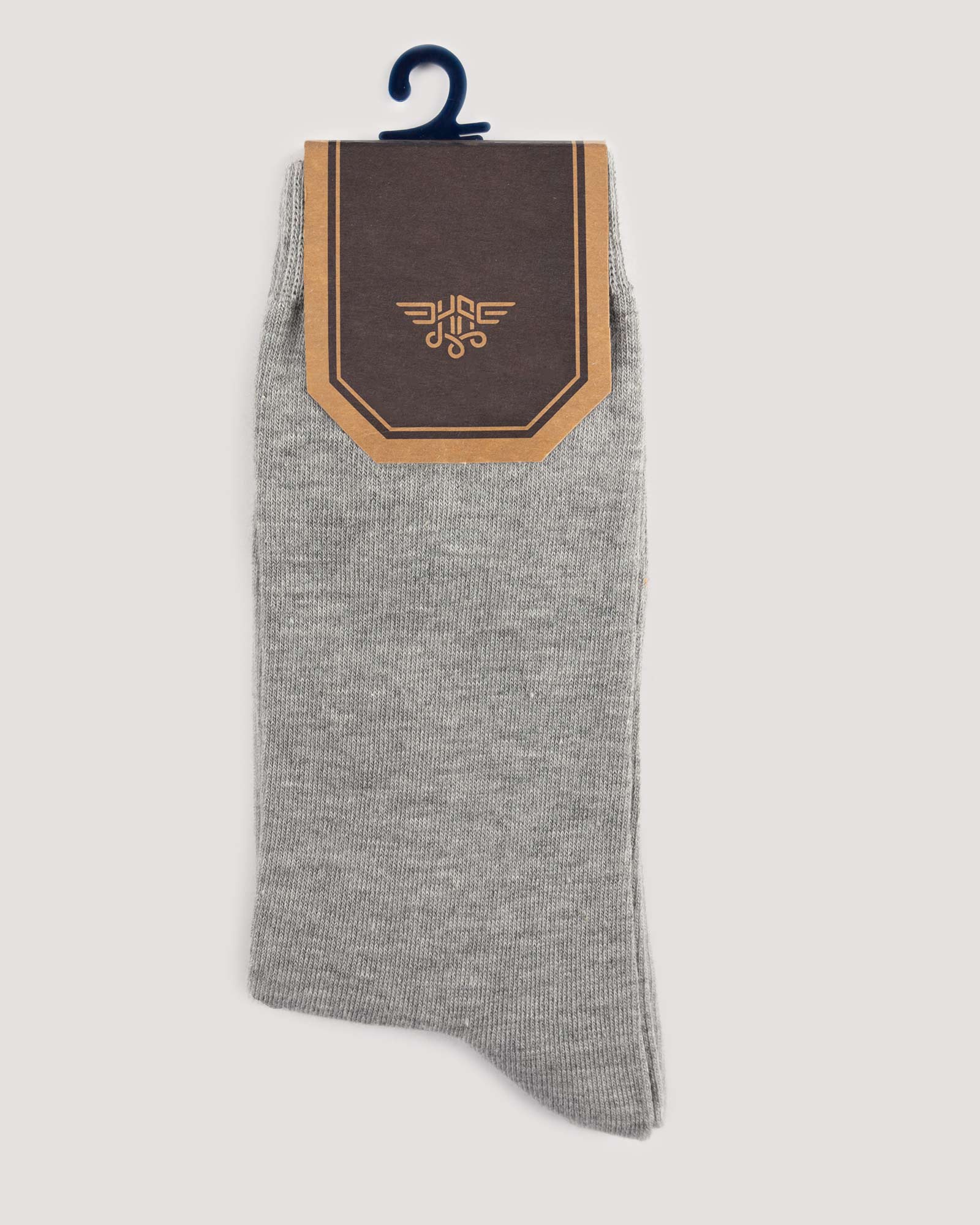 جوراب اسپرت رنگی کشی- طوسی-روبرو