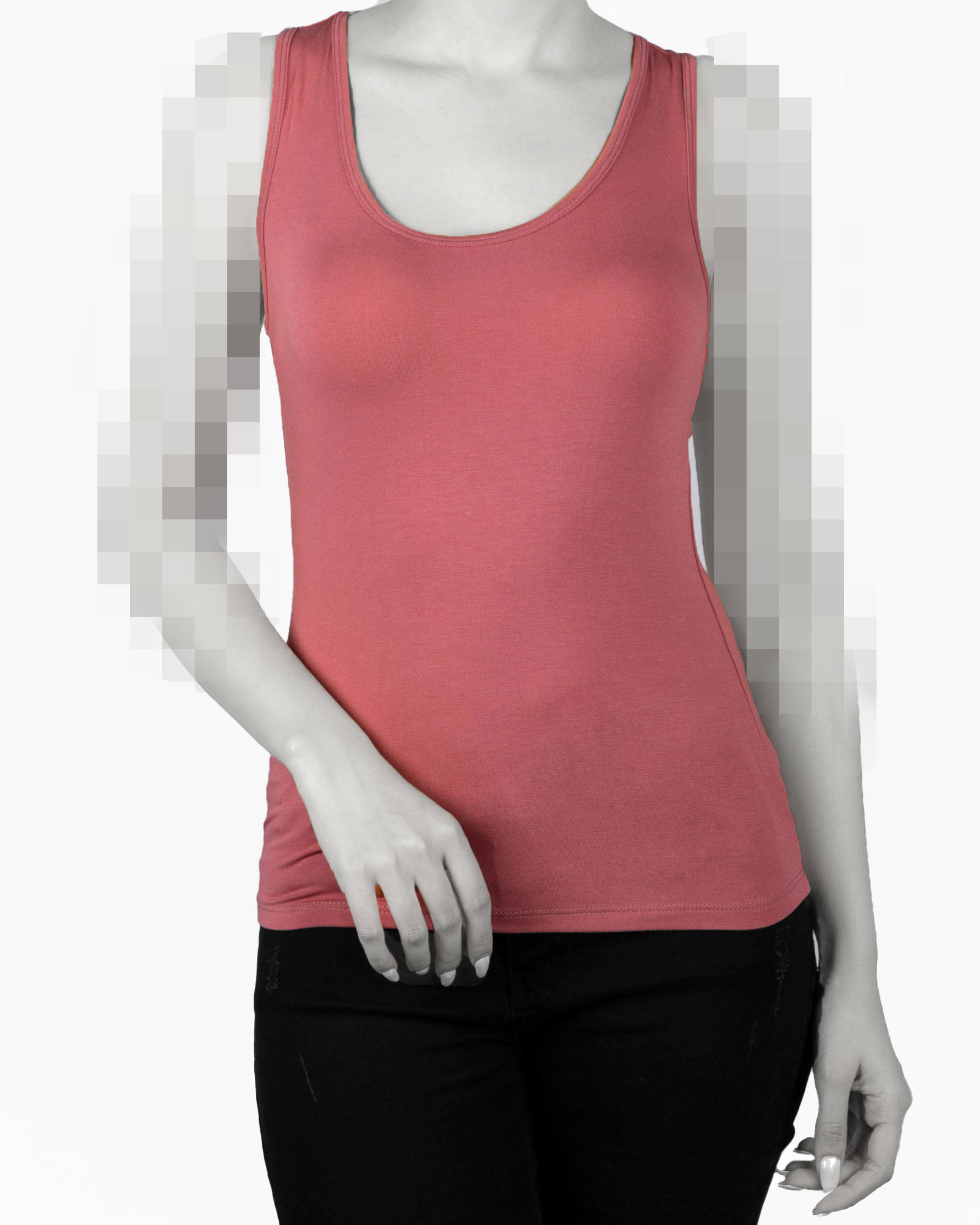 تاپ آستین حلقه ای اسپرت زنانه - کالباسی