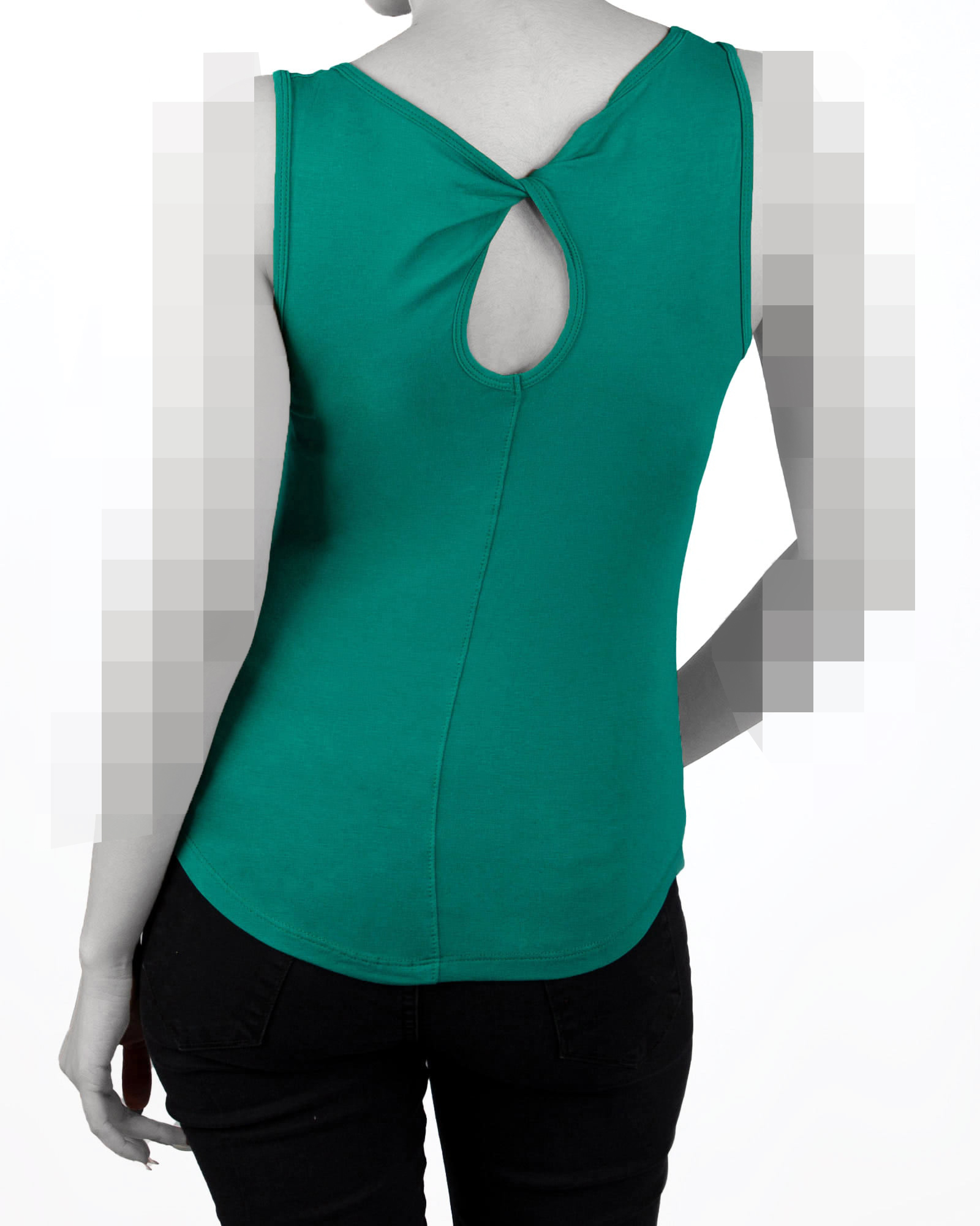 تاپ اسپرت زنانه نخی