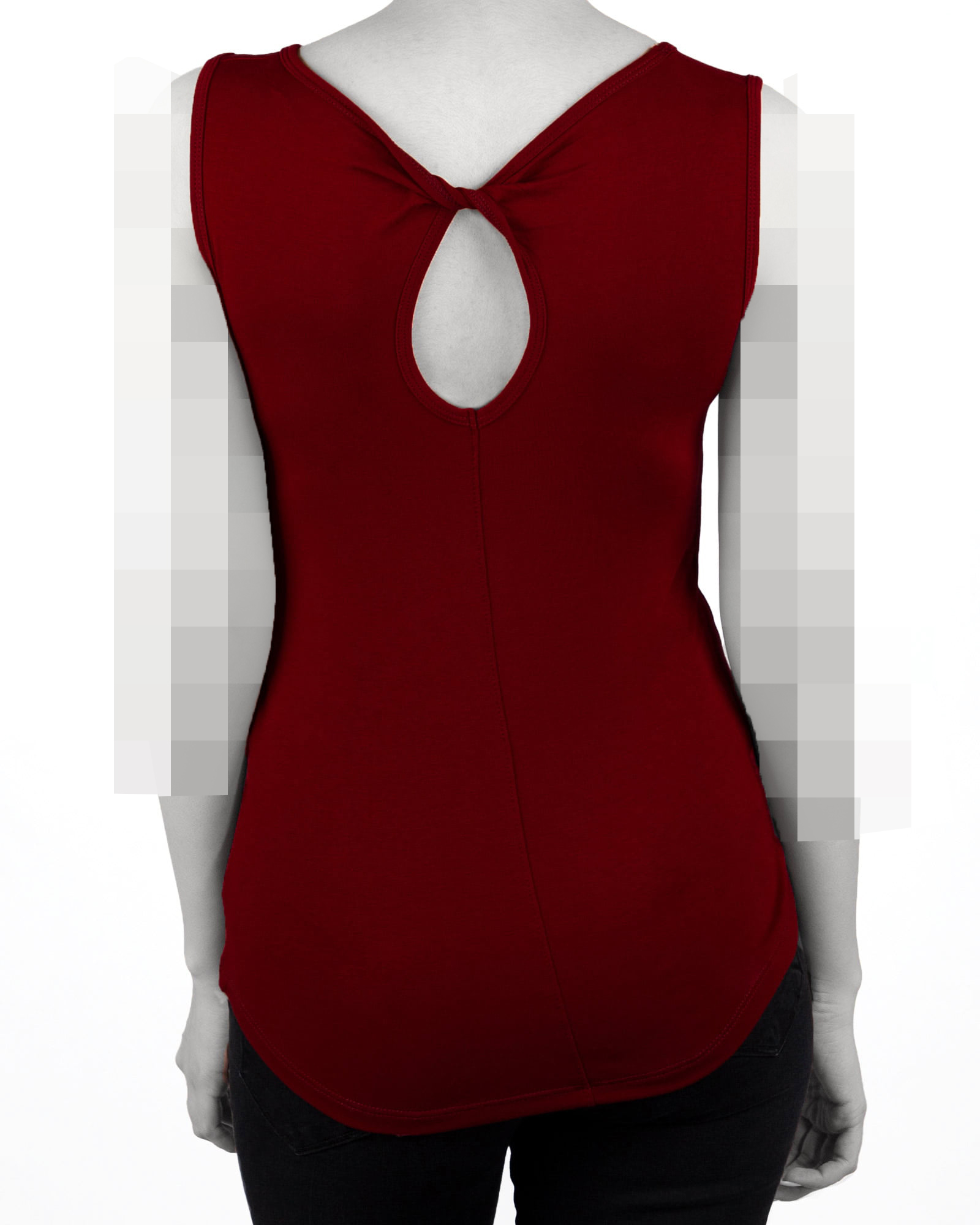 تاپ اسپرت زنانه نخی