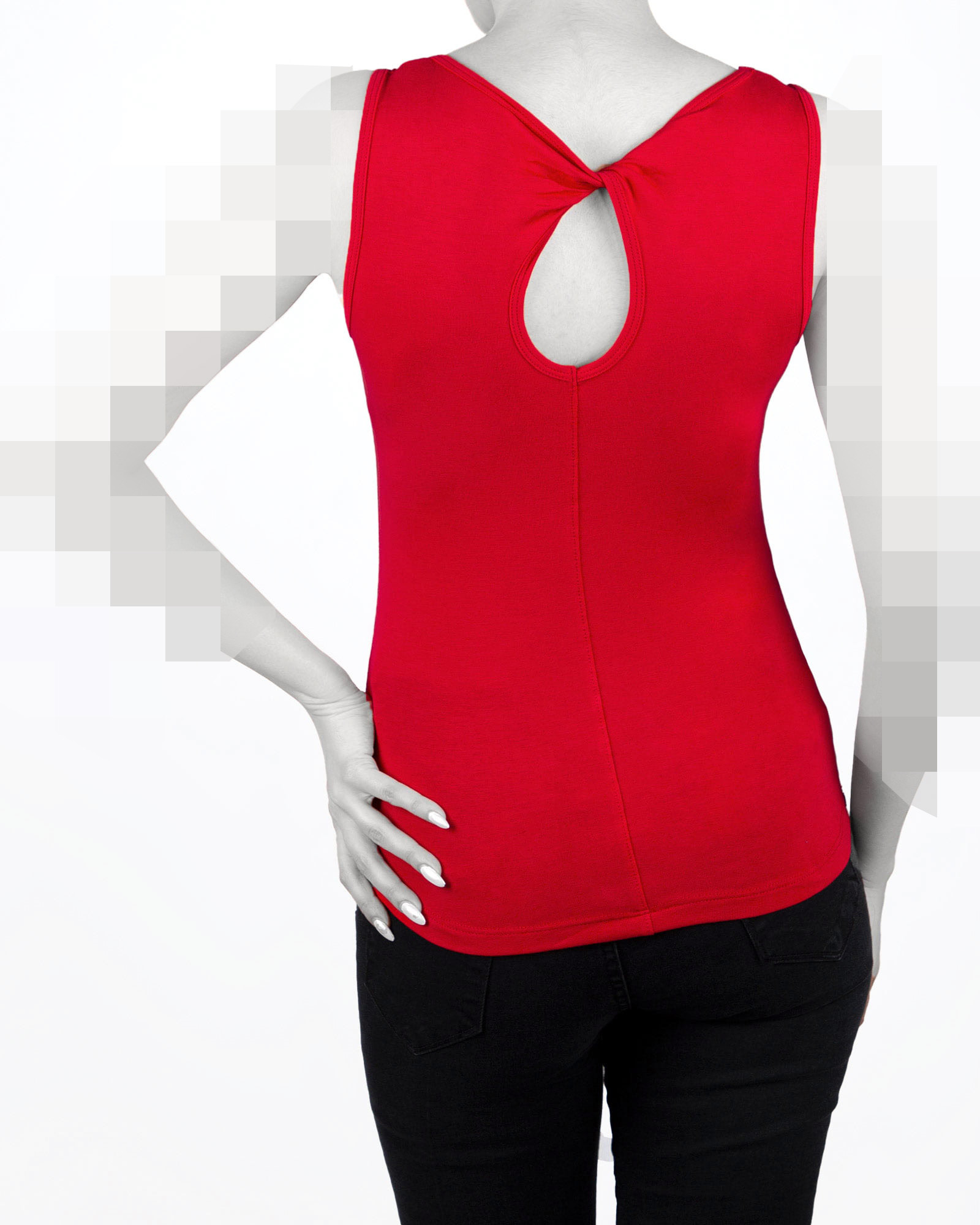 تاپ اسپرت زنانه نخی