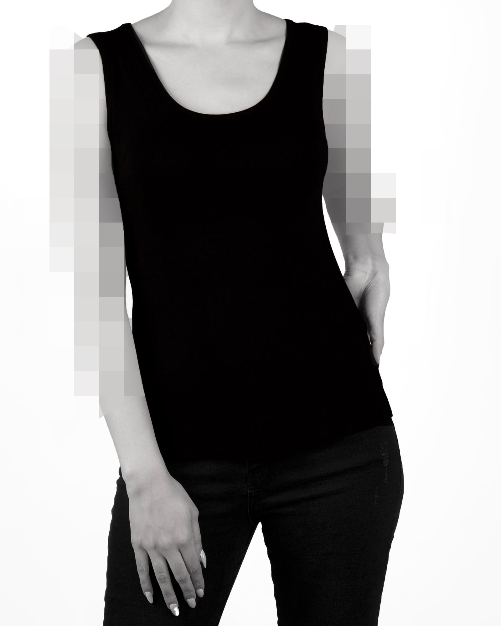 تاپ اسپرت زنانه نخی