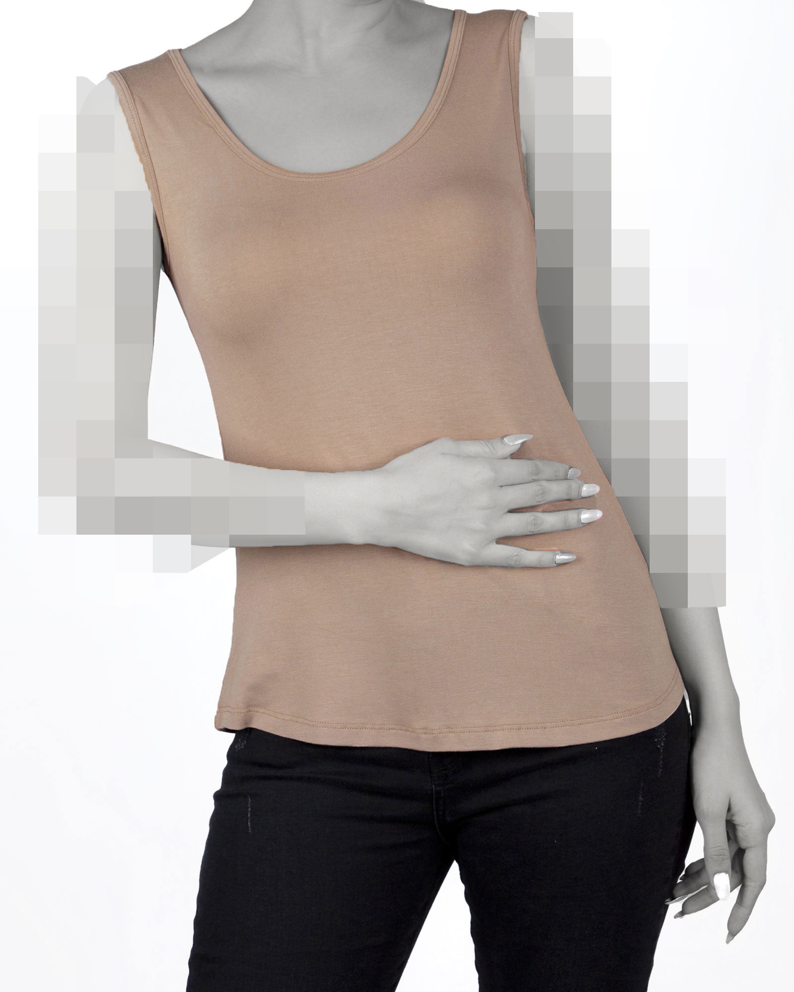 تاپ اسپرت زنانه نخی