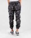 شلوار اسلش دخترانه مشکی- پشت