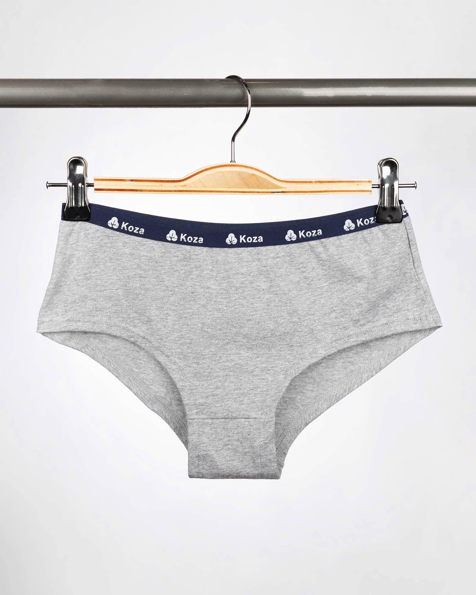 شورت زنانه مدل اسلیپ- ملانژ- روبرو