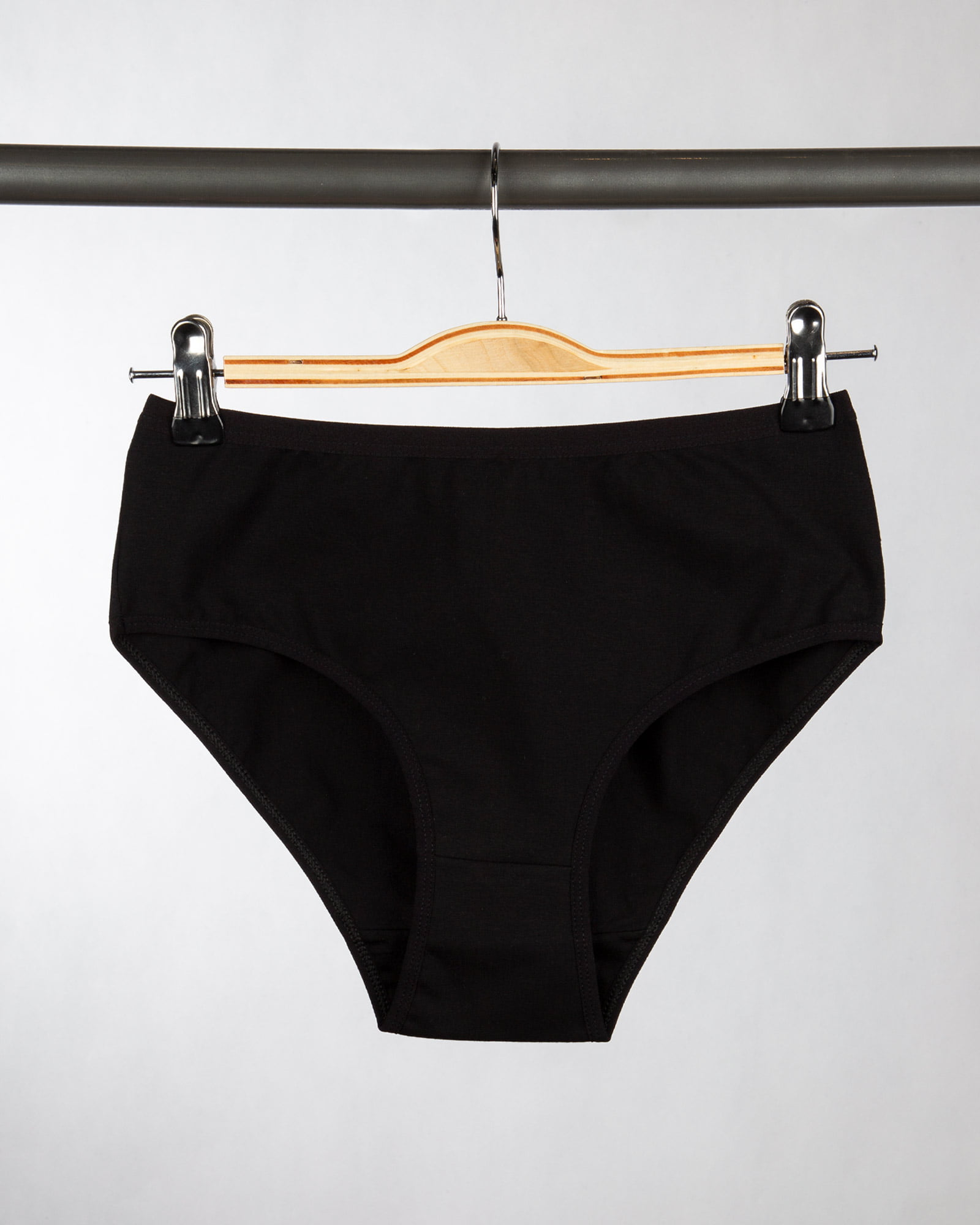 شورت زنانه مدل فرانسوی- مشکی- پشت