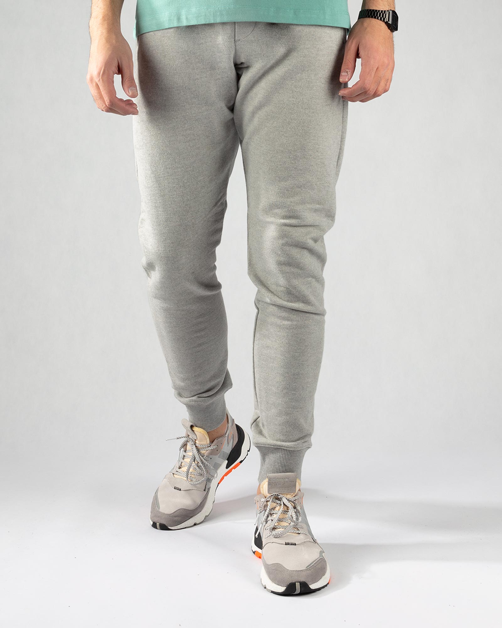 شلوار اسلش مردانه- فیروزه ای سیر_ روبرو