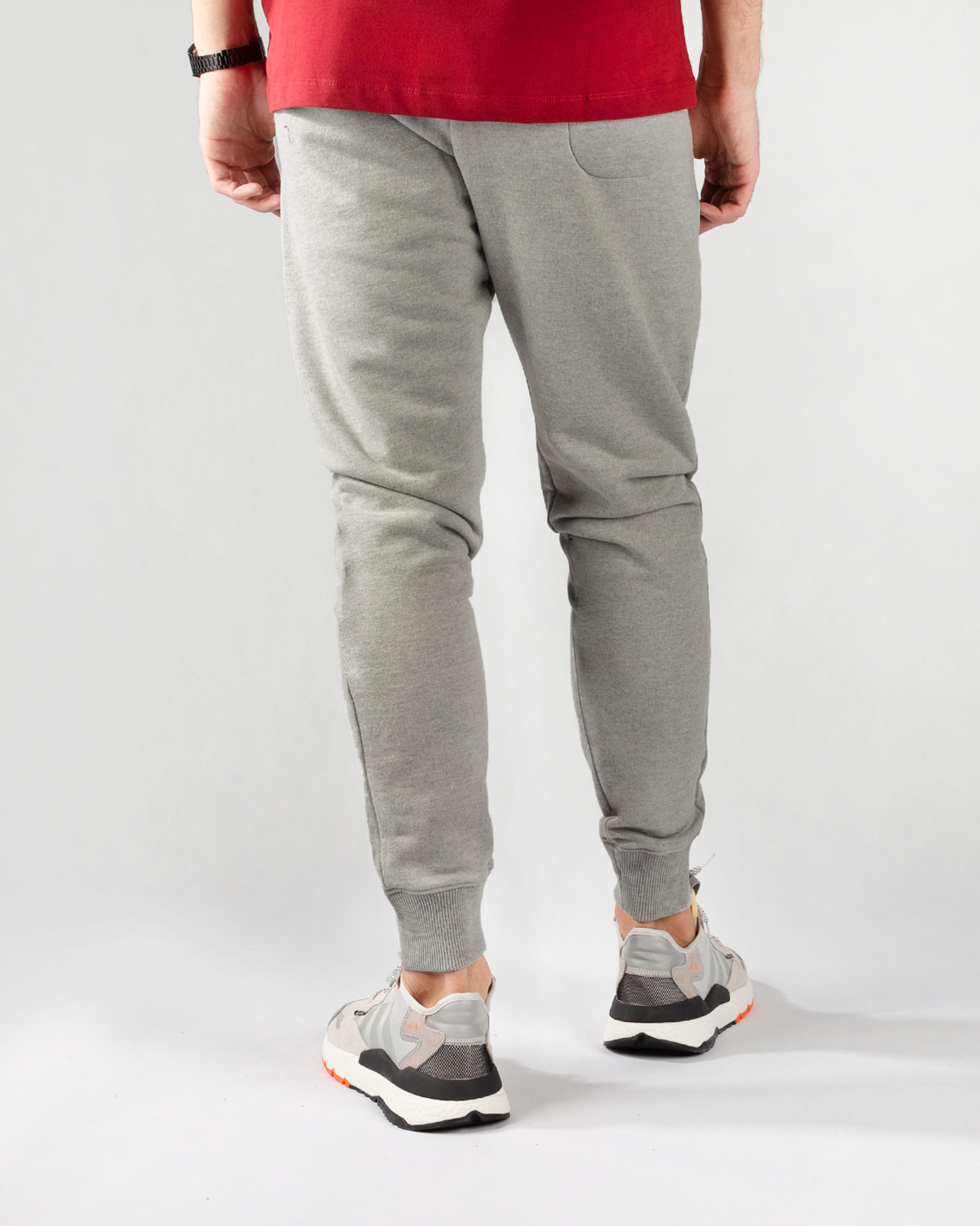 شلوار اسلش مردانه- قرمز نارنجی- پشت