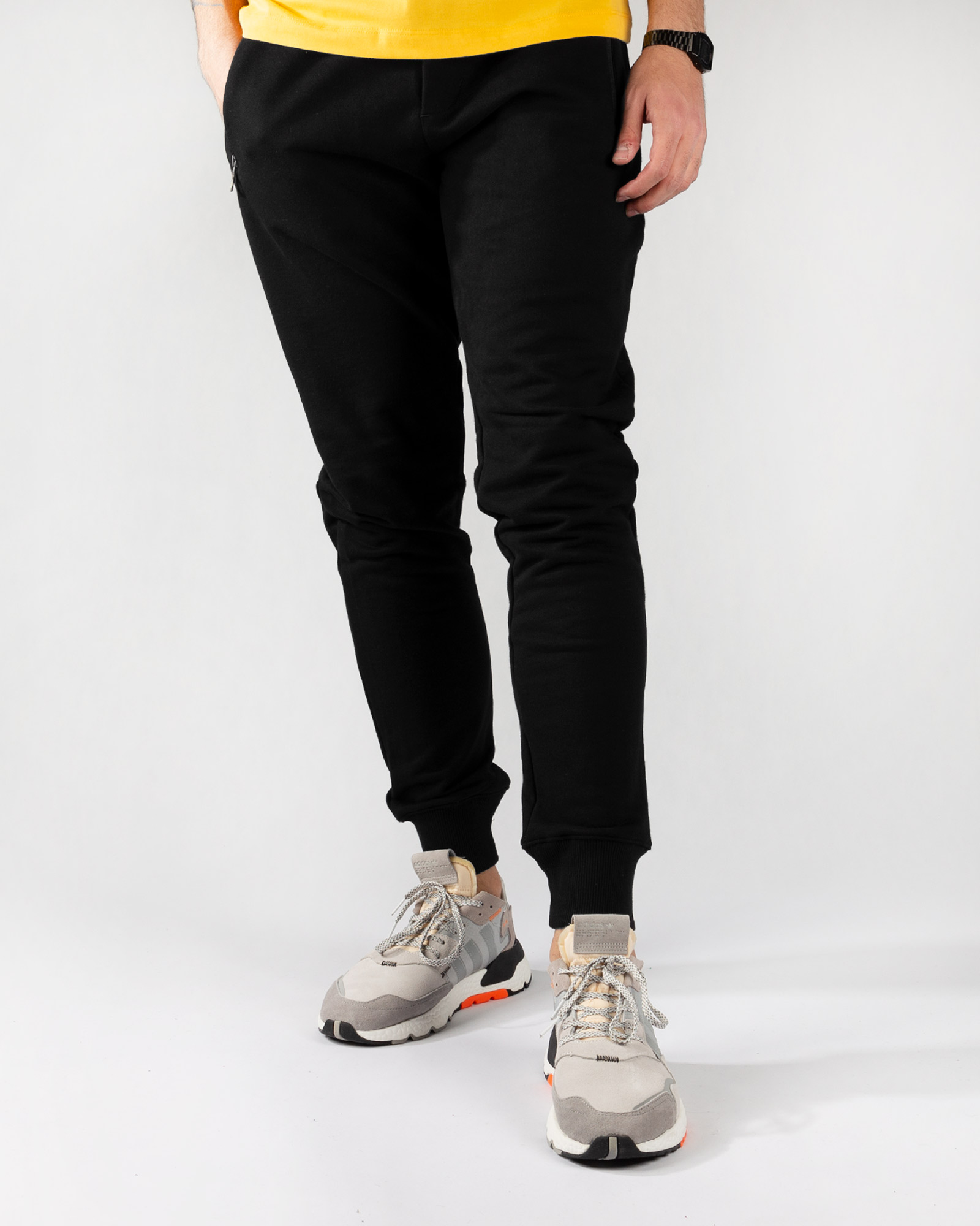 شلوار اسلش مشکی- روبرو