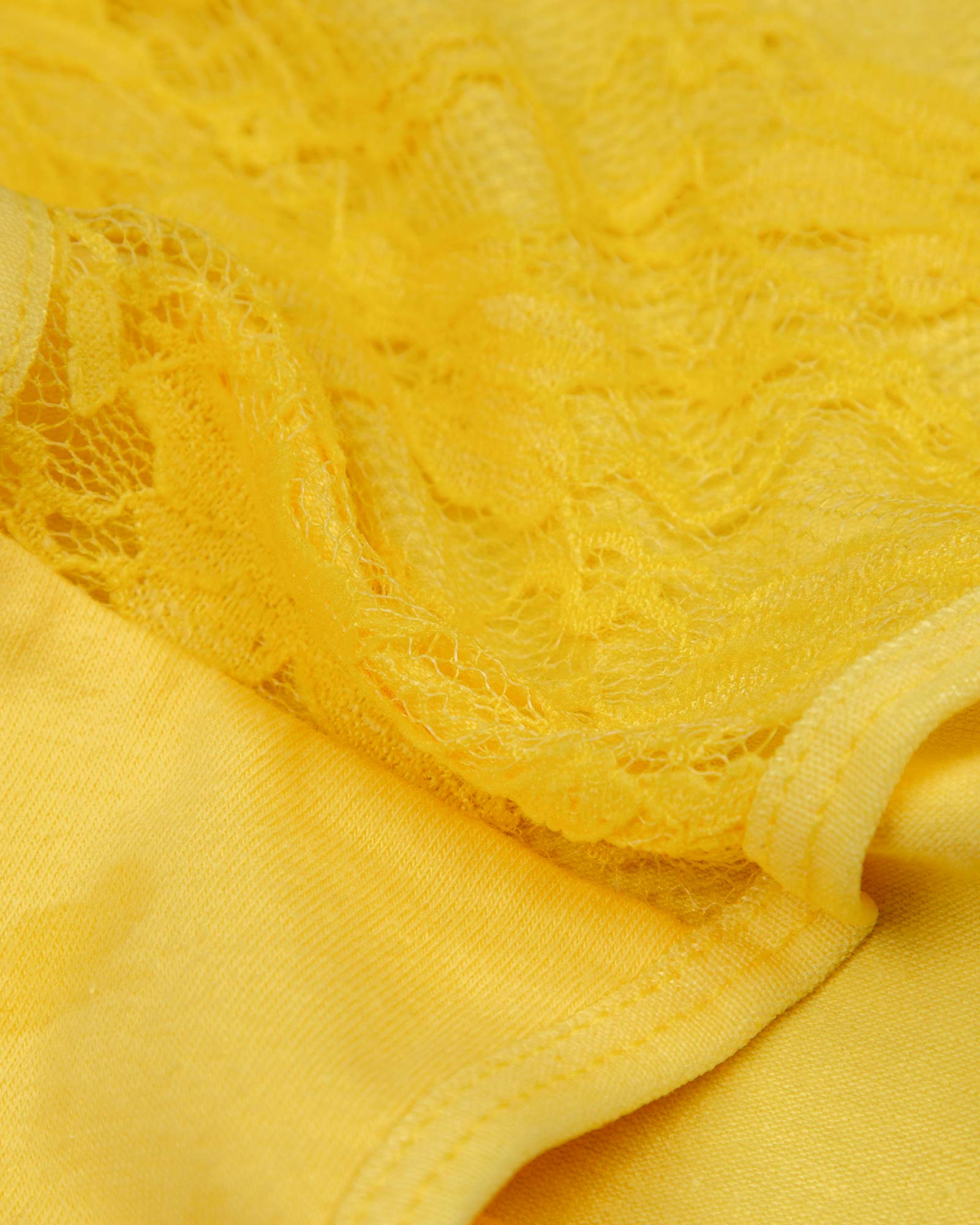 شورت نخی زنانه- زرد- طرح