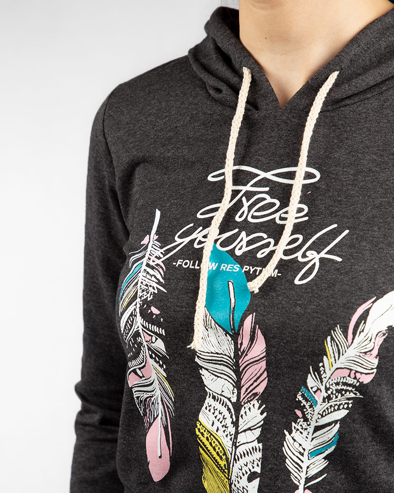 هودی 1249- خاکستری تیره- نمای نزدیک