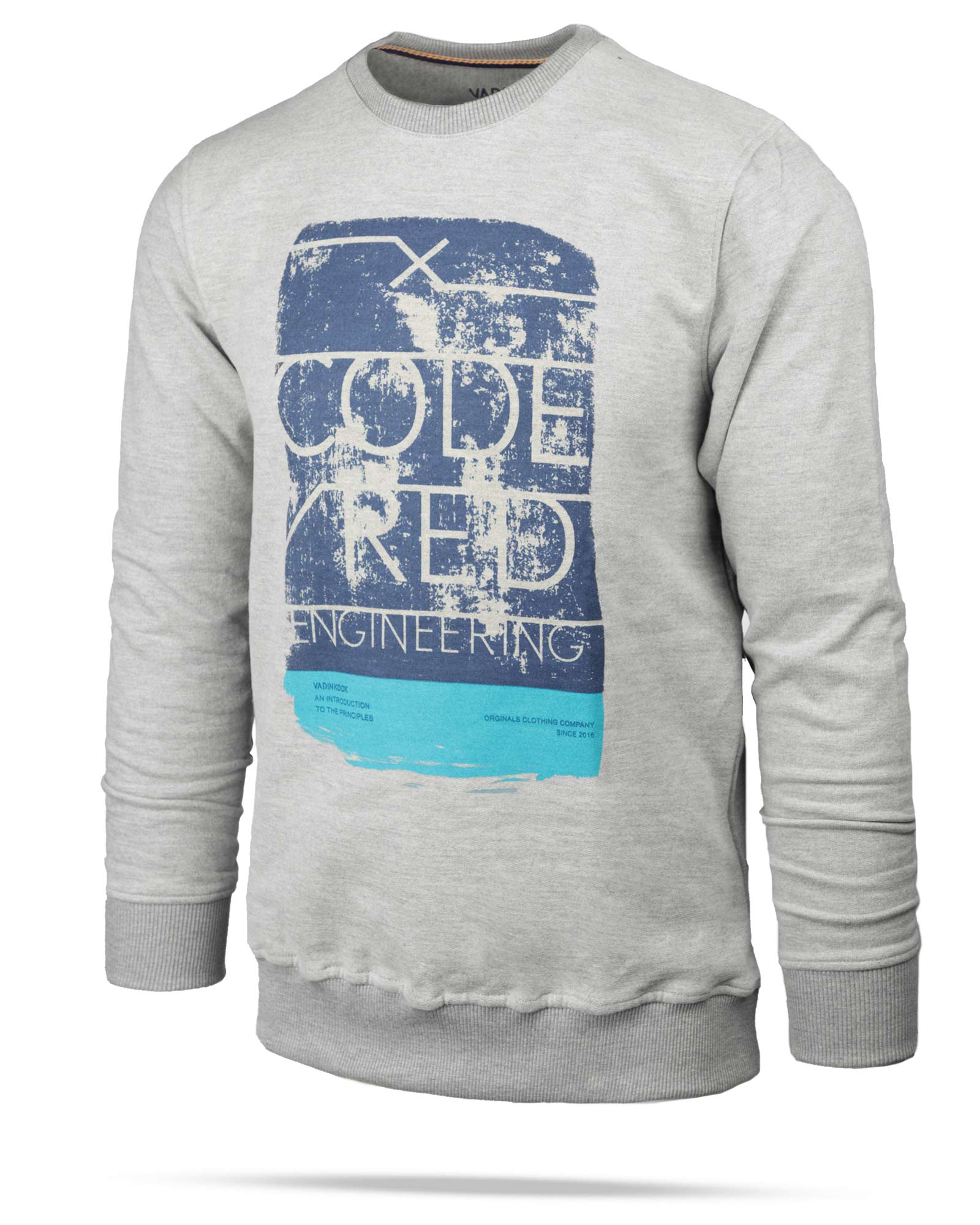 بلوز دورس مردانه RVK298- طوسی- روبرو