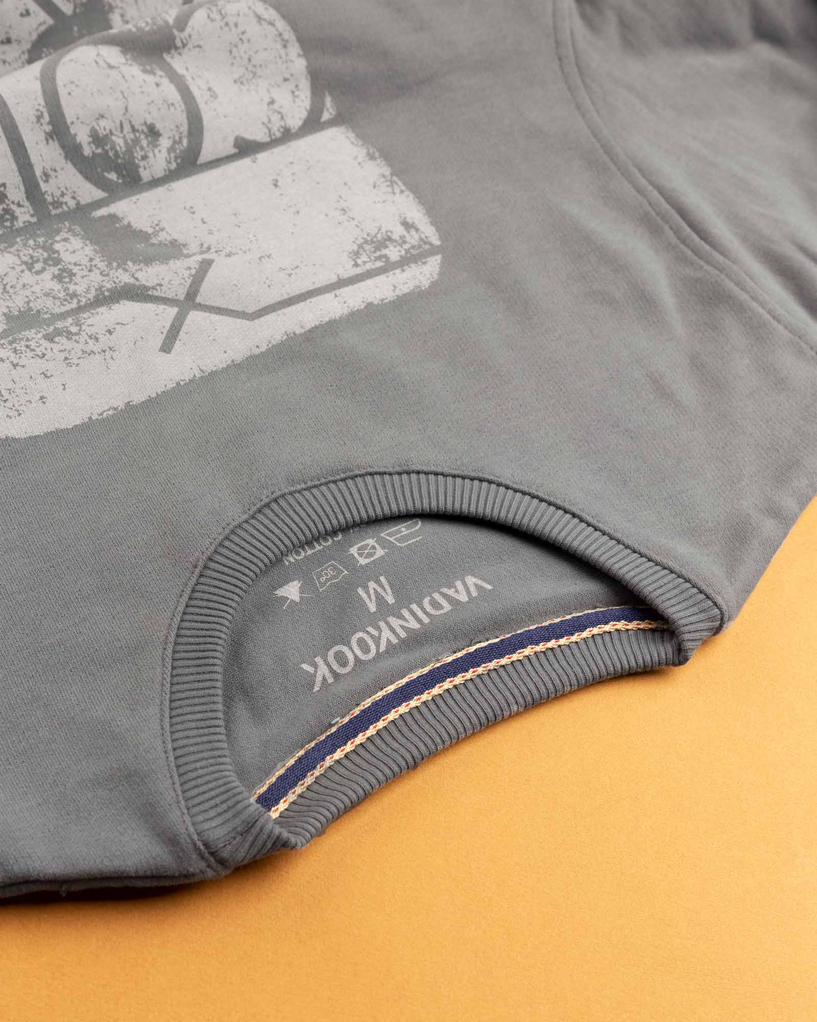 بلوز دورس مردانه RVK298- ملانژ- یقه