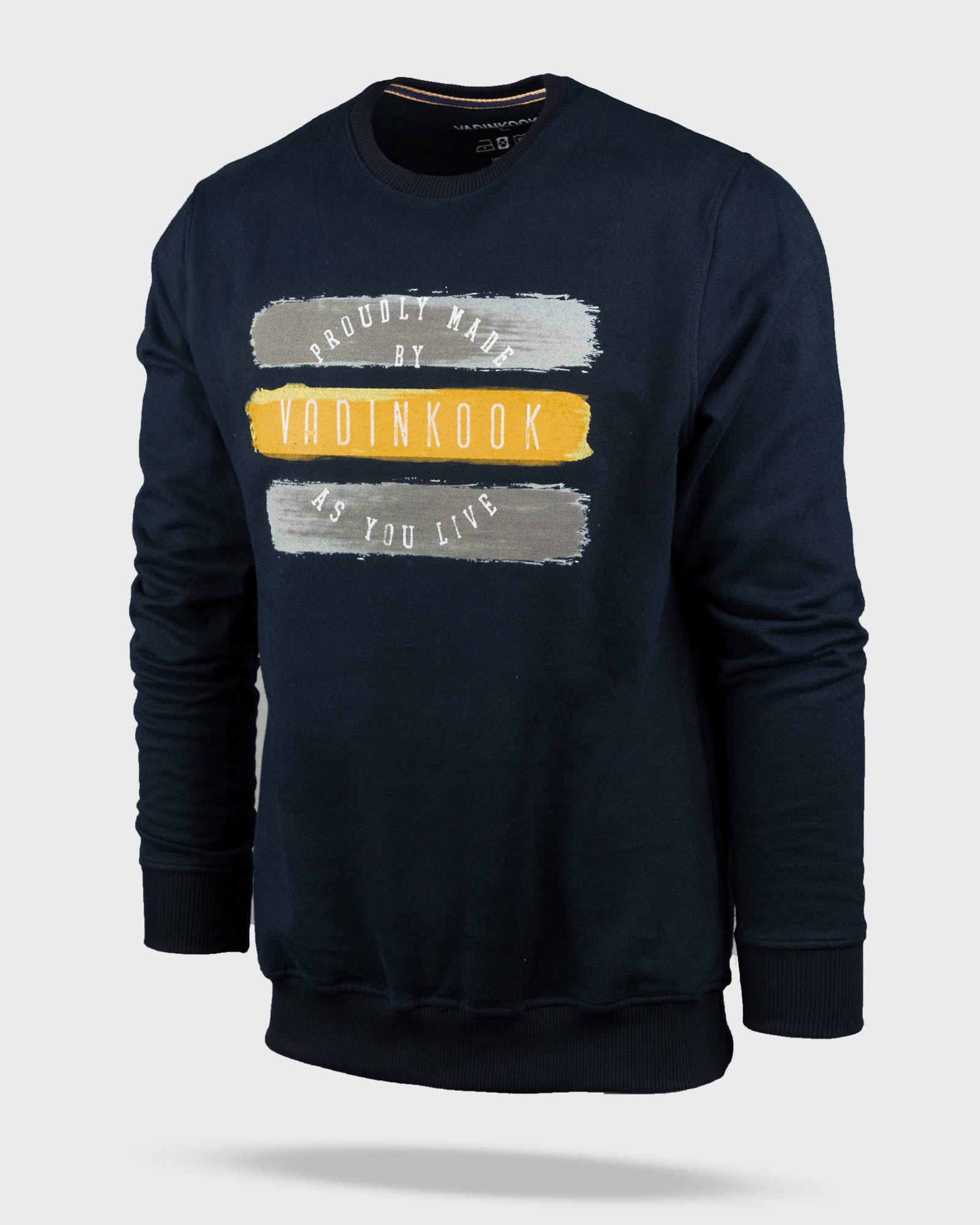 سویشرت دورس مردانه RVK298-t2- سرمه ای تیره (1)