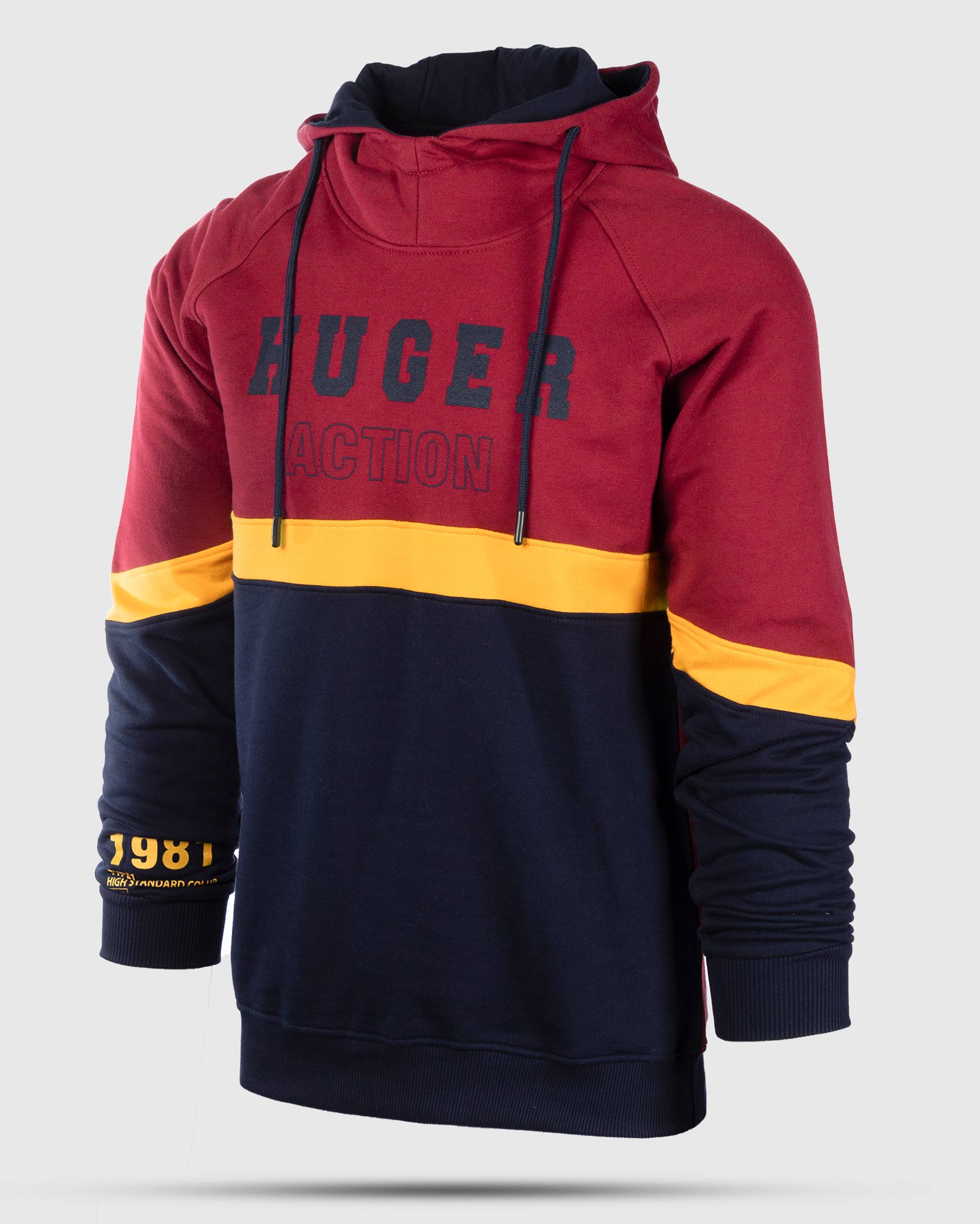 هودی مردانه 9012-شرابی