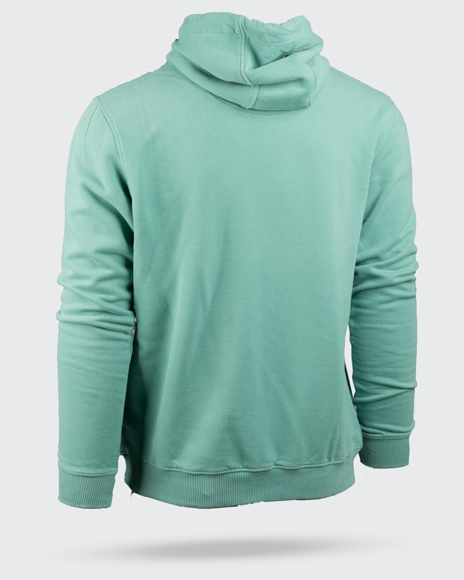 هودی مردانه 98120- سبزآبی روشن- پشت