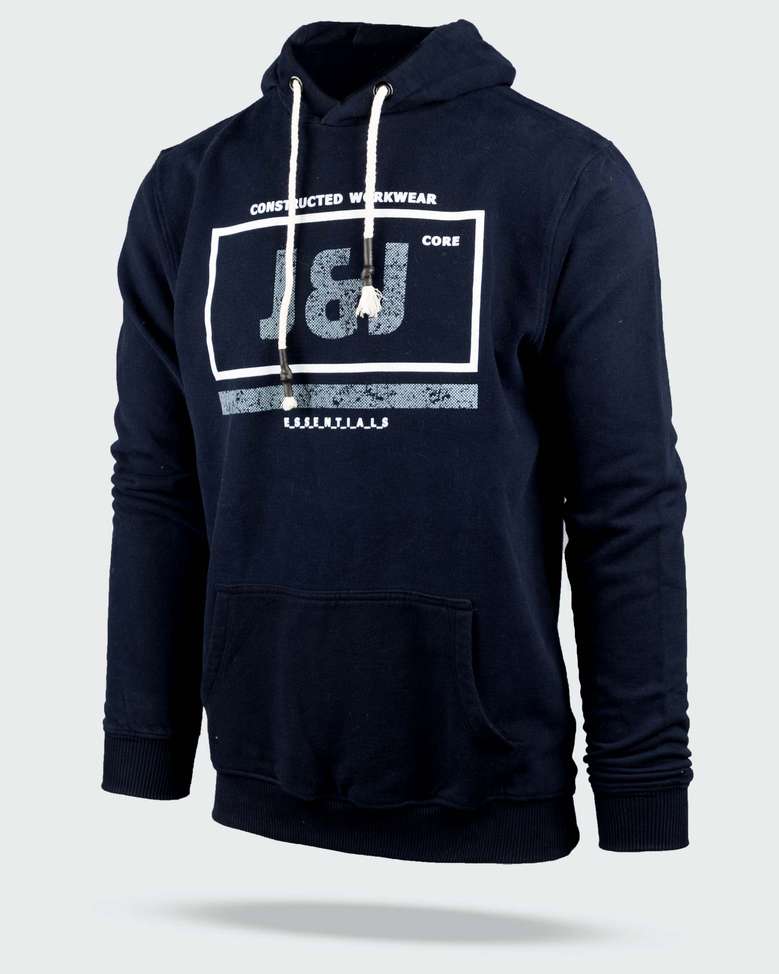 هودی مردانه 98120- سرمه ای- روبرو