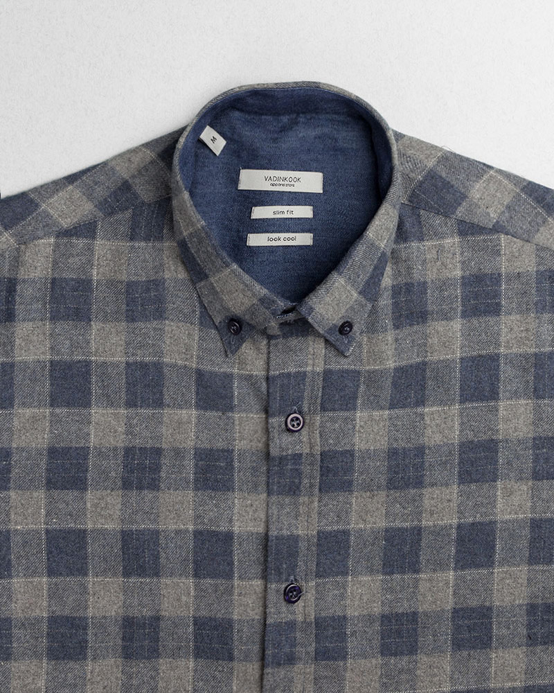 پیراهن-مردانه-پشمی-VKSW99100-سرمه-ای-1-