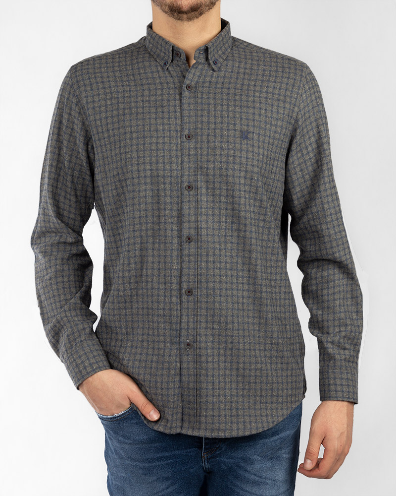 پیراهن مردانه پشمی vk99056 (7)