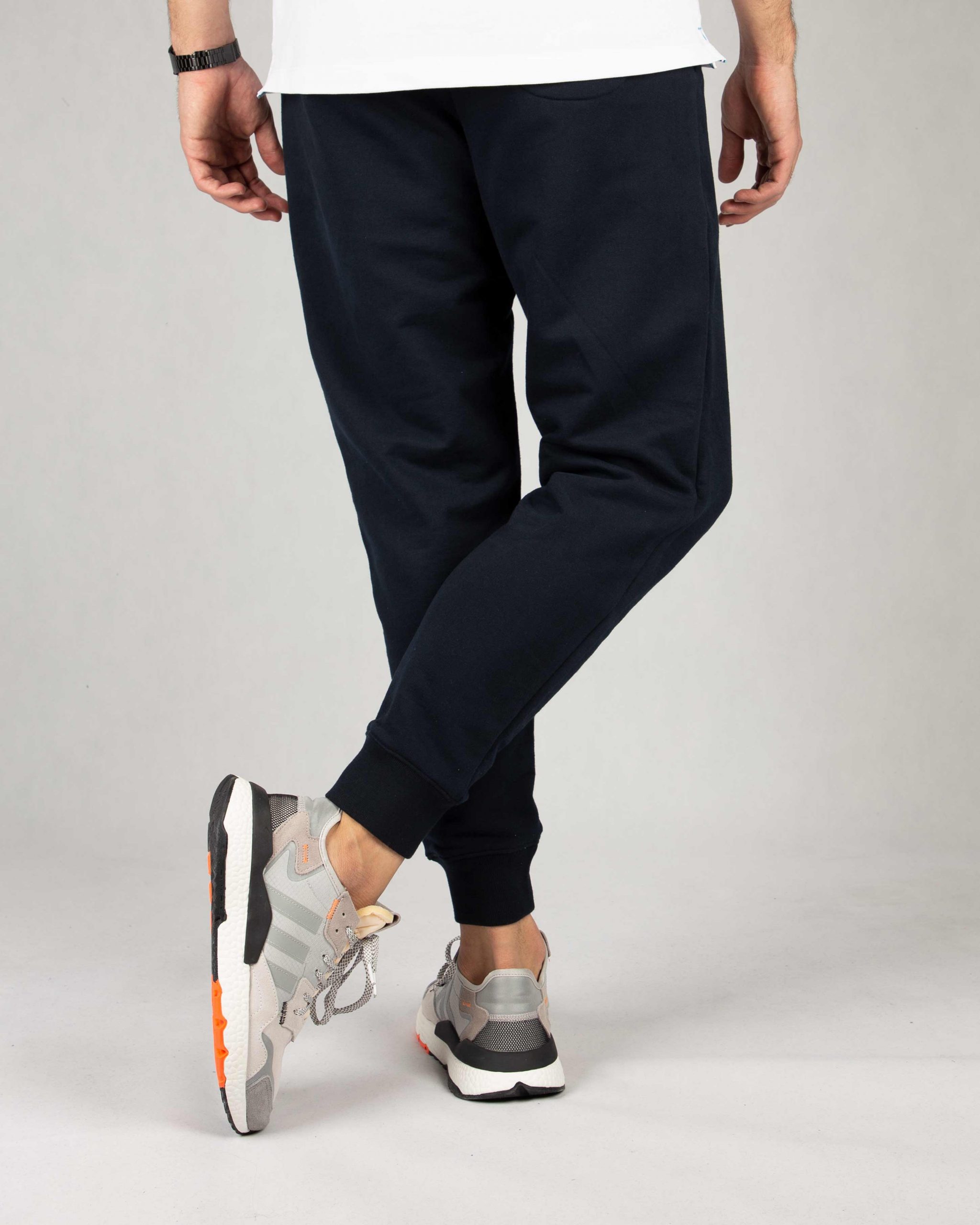 شلوار اسلش مردانه 1328- سرمه ای زرد (9)