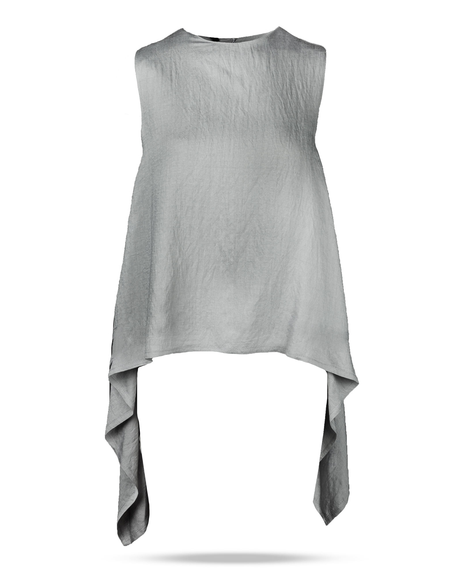 شومیز زنانه 010012- طوسی کمرنگ (1)