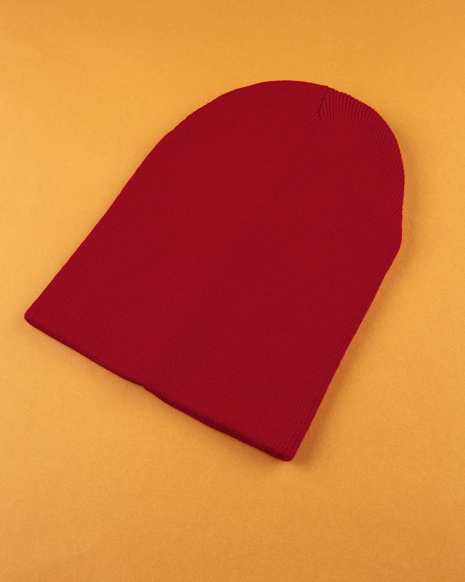 کلاه بافت zk55- قرمز (1)