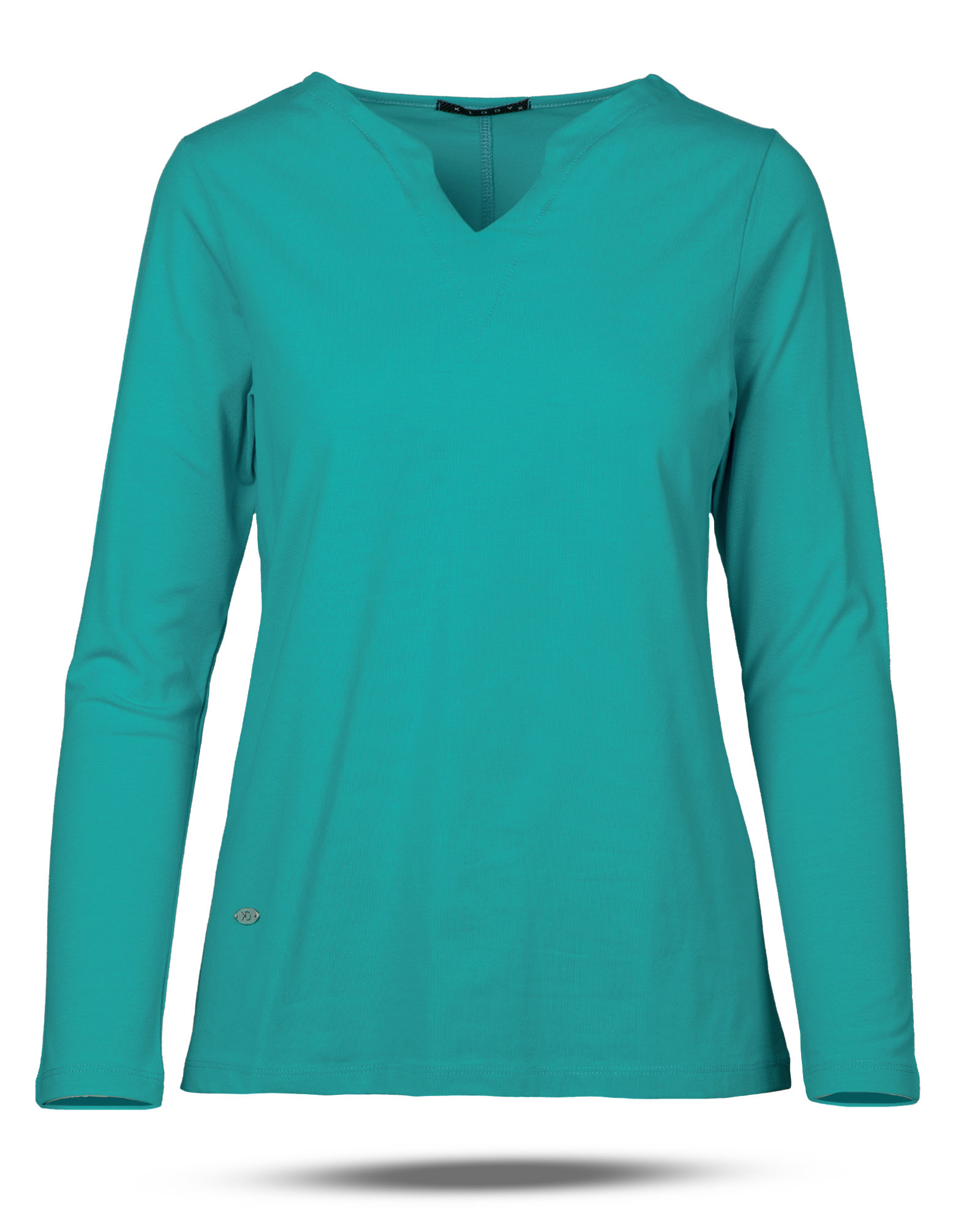 بلوز زنانه 1240 - سبز آبی (2)