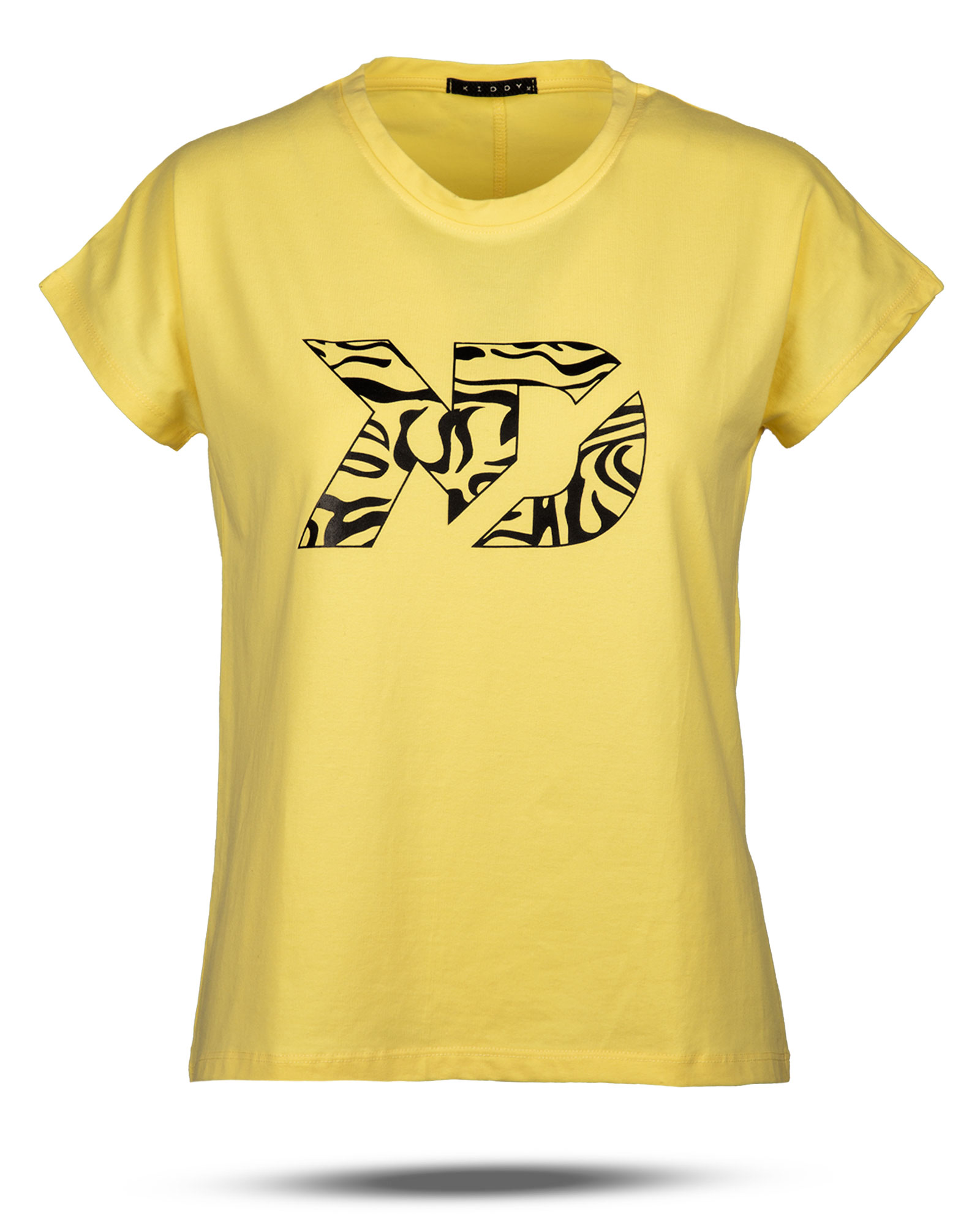 تیشرت زنانه 1187- زرد (2)