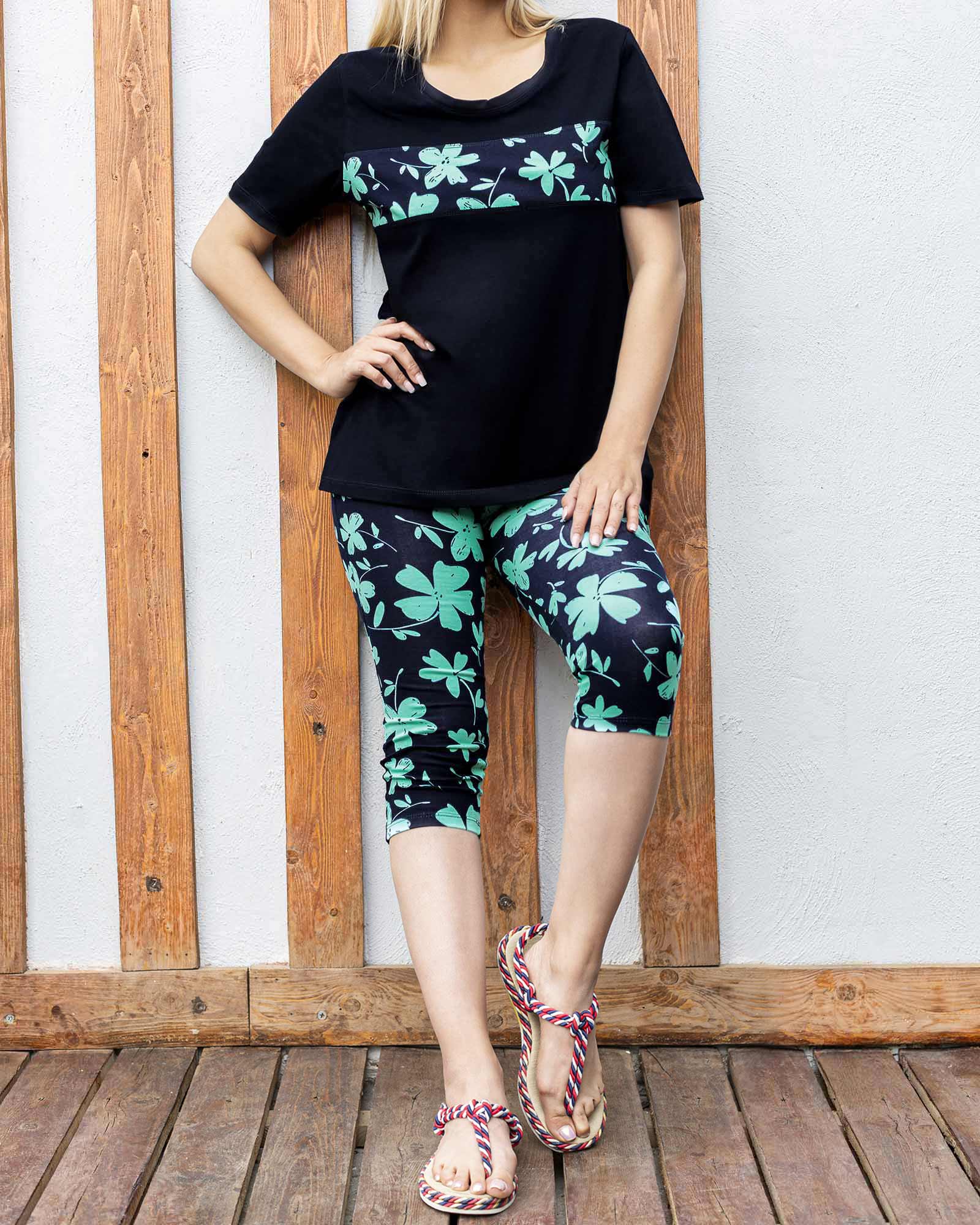 ست تیشرت و شلوارک زنانه 12361239