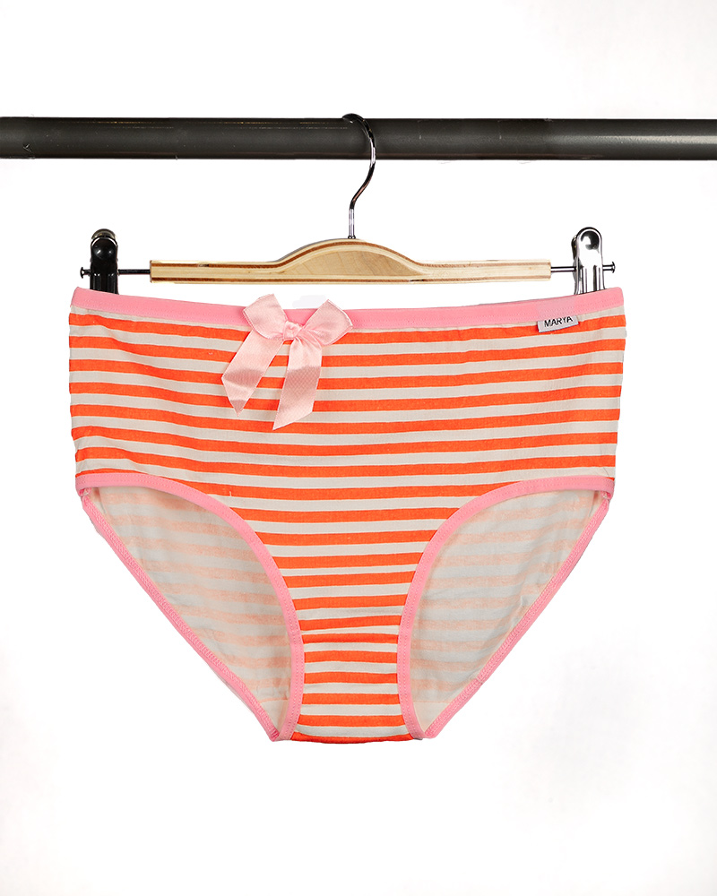 شورت زنانه W28-T7- نارنجی (1)