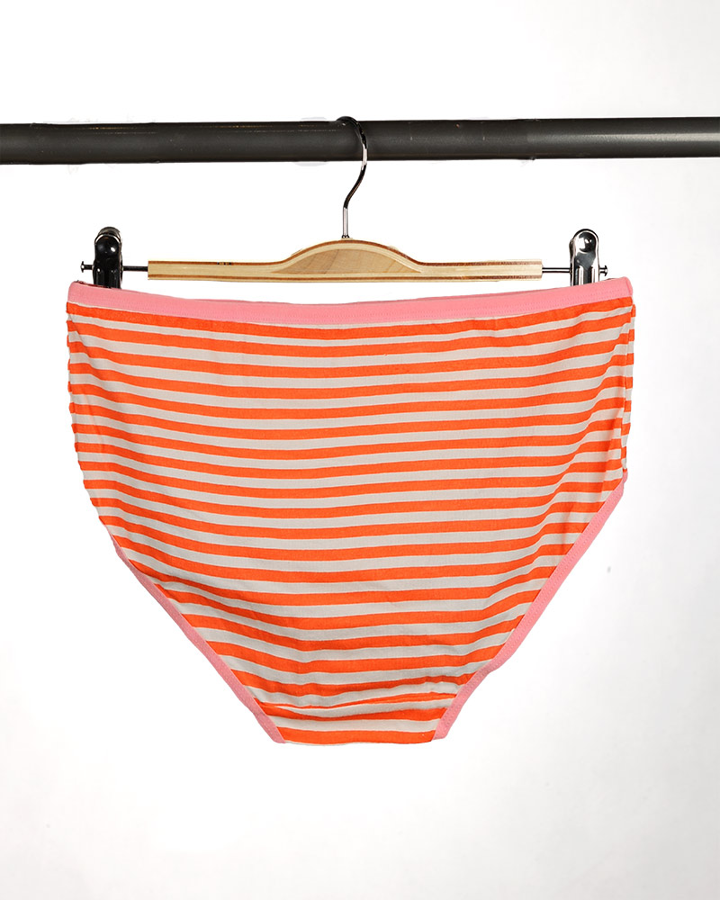 شورت زنانه W28-T7- نارنجی (2)