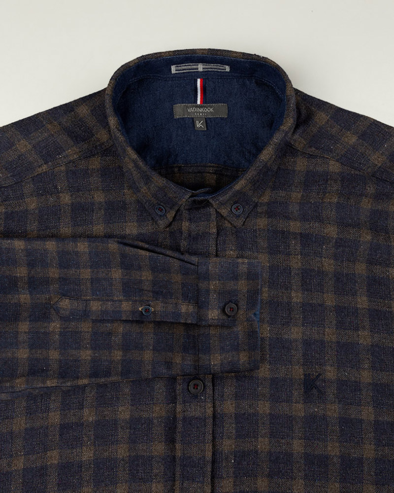 پیراهن مردانه پشمی VK990601 (8)