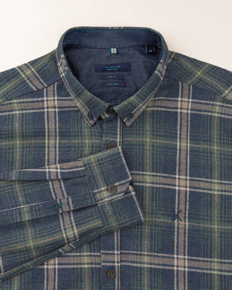 پیراهن مردانه پشمی VK990741 (8)