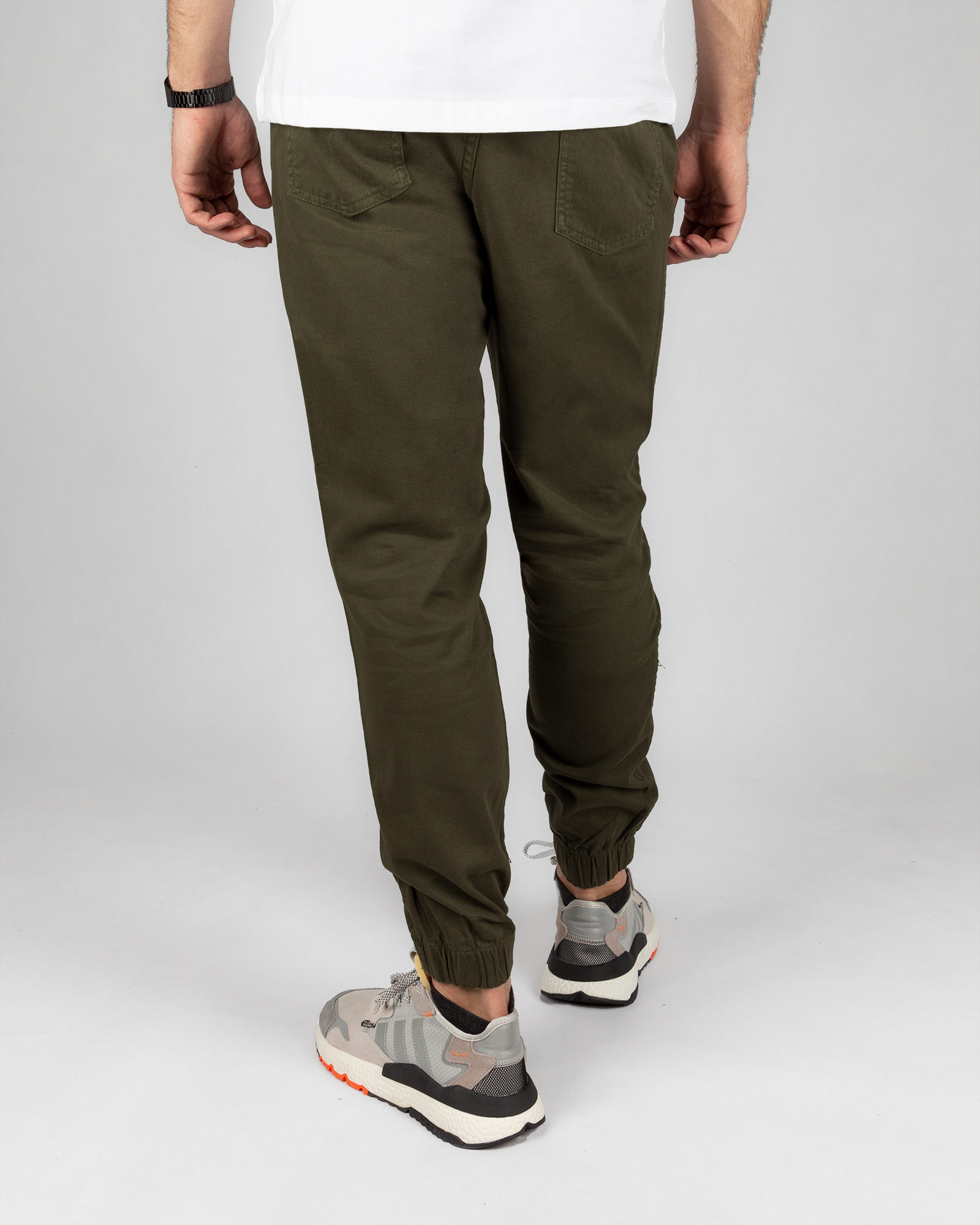 شلوار اسلش مردانه vk9908013- زیتونی (2)