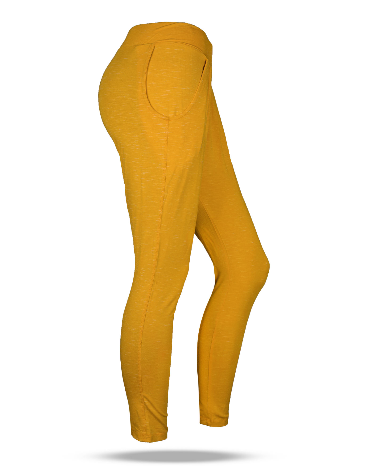 شلوار راحتی زنانه 1172- خردلی (2)