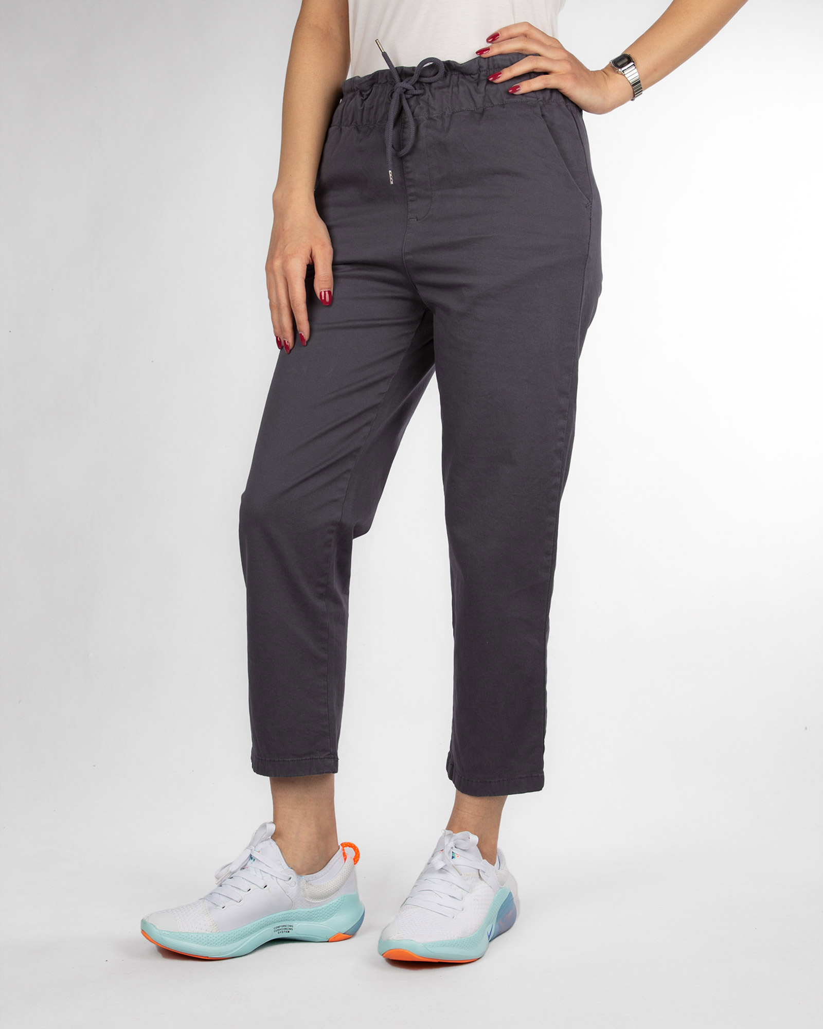 شلوار کتان زنانه vk99011 - دودى