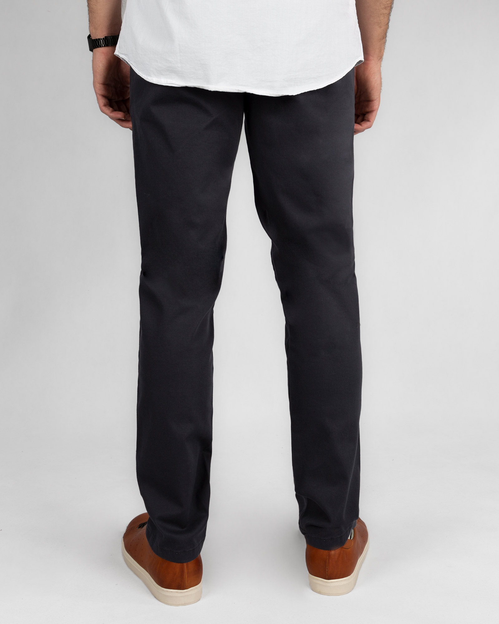 شلوار کتان مردانه VK990703- دودی (10)